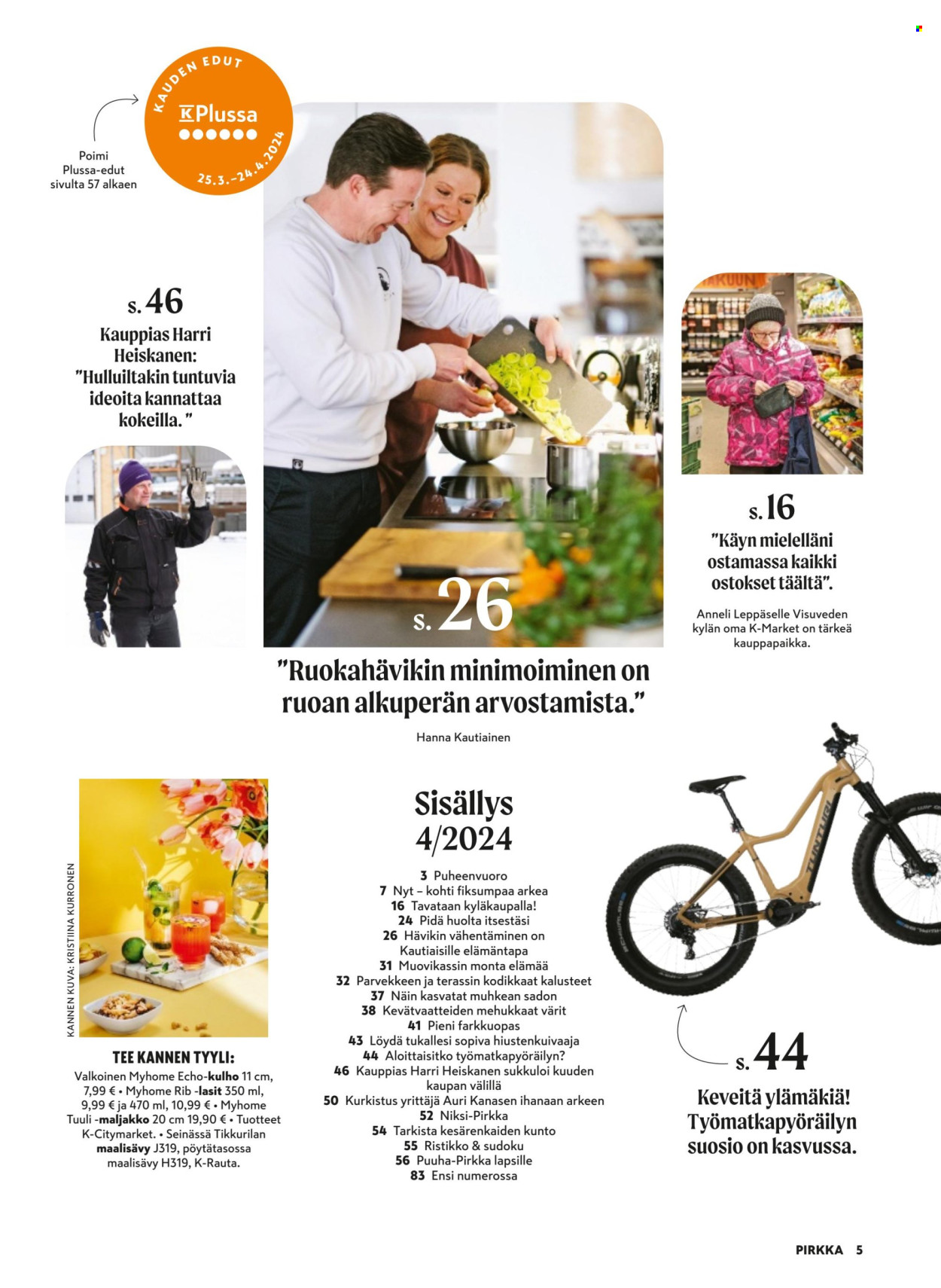 K-market tarjoukset - 27.03.2024 - 23.04.2024. Sivu 5