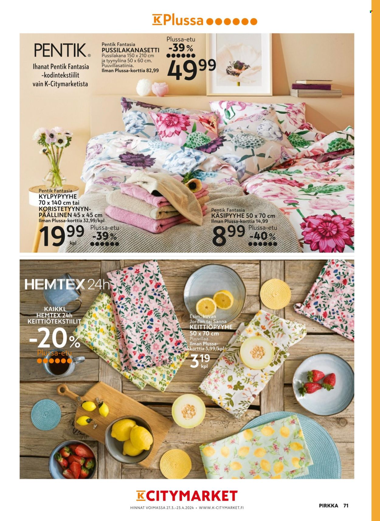 K-market tarjoukset - 27.03.2024 - 23.04.2024. Sivu 71