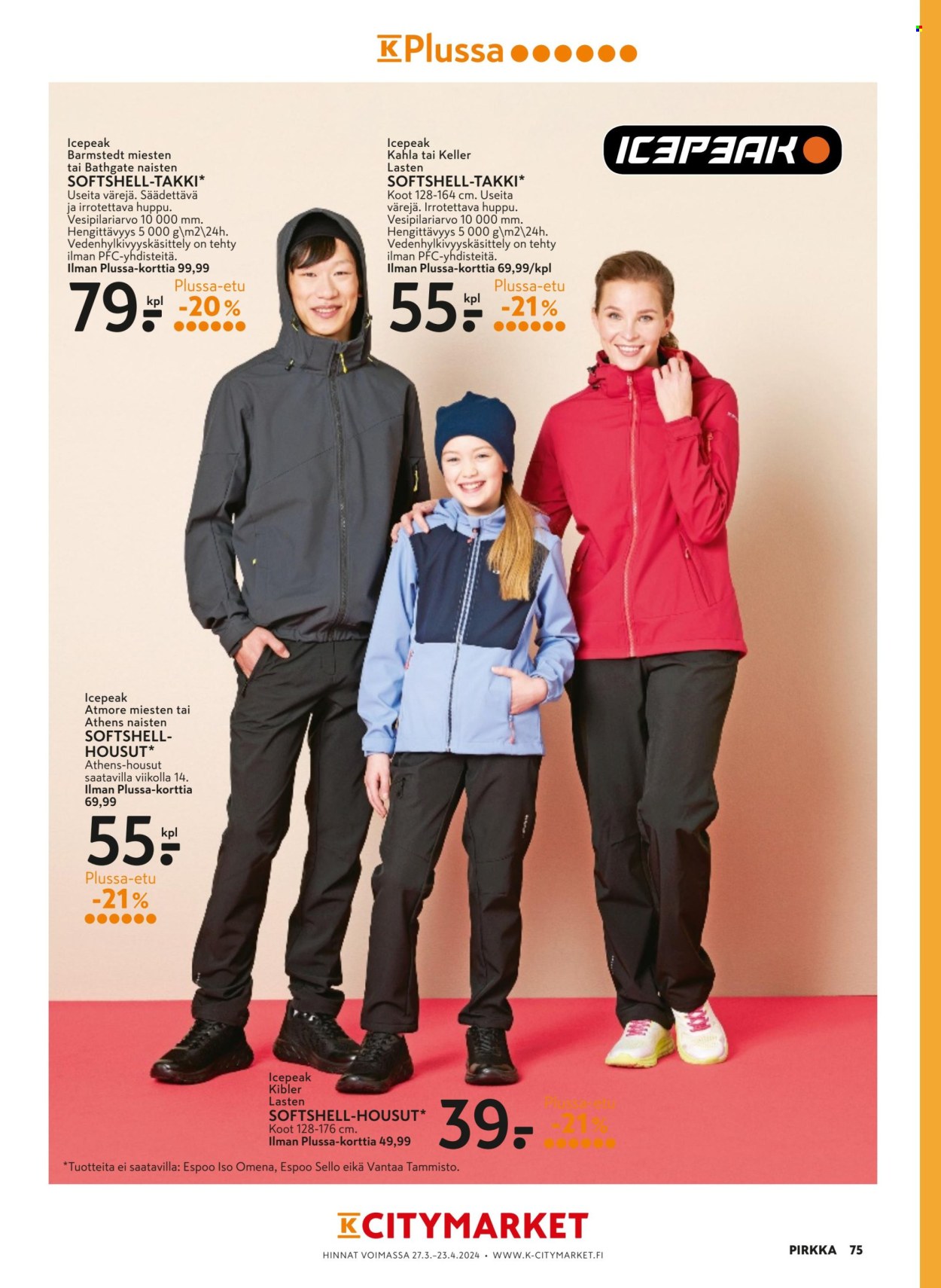 K-market tarjoukset - 27.03.2024 - 23.04.2024. Sivu 75