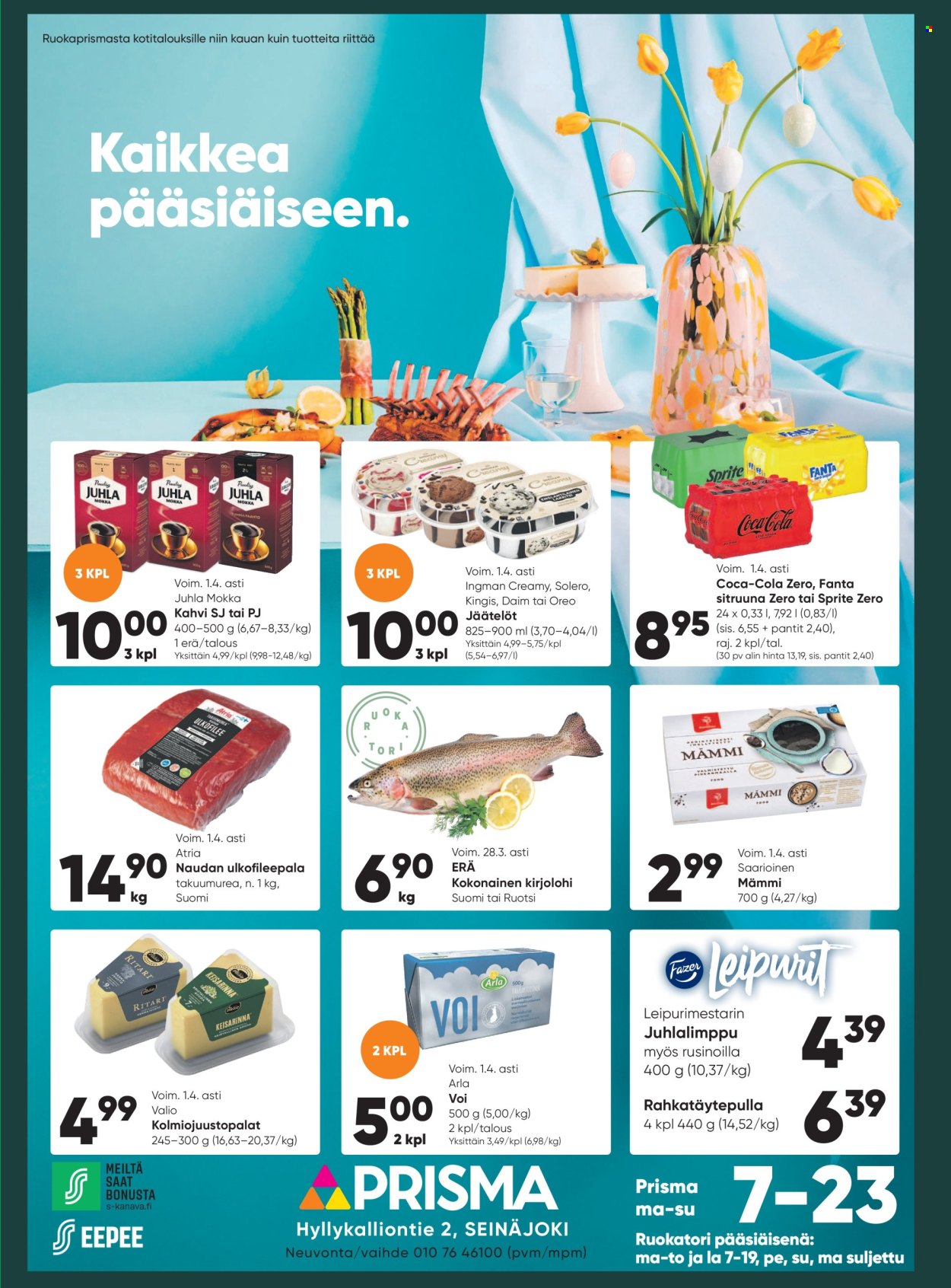 Prisma tarjoukset - 27.03.2024 - 01.04.2024. Sivu 1