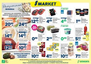 S-market tarjoukset  - 28.03.2024 - 01.04.2024.
