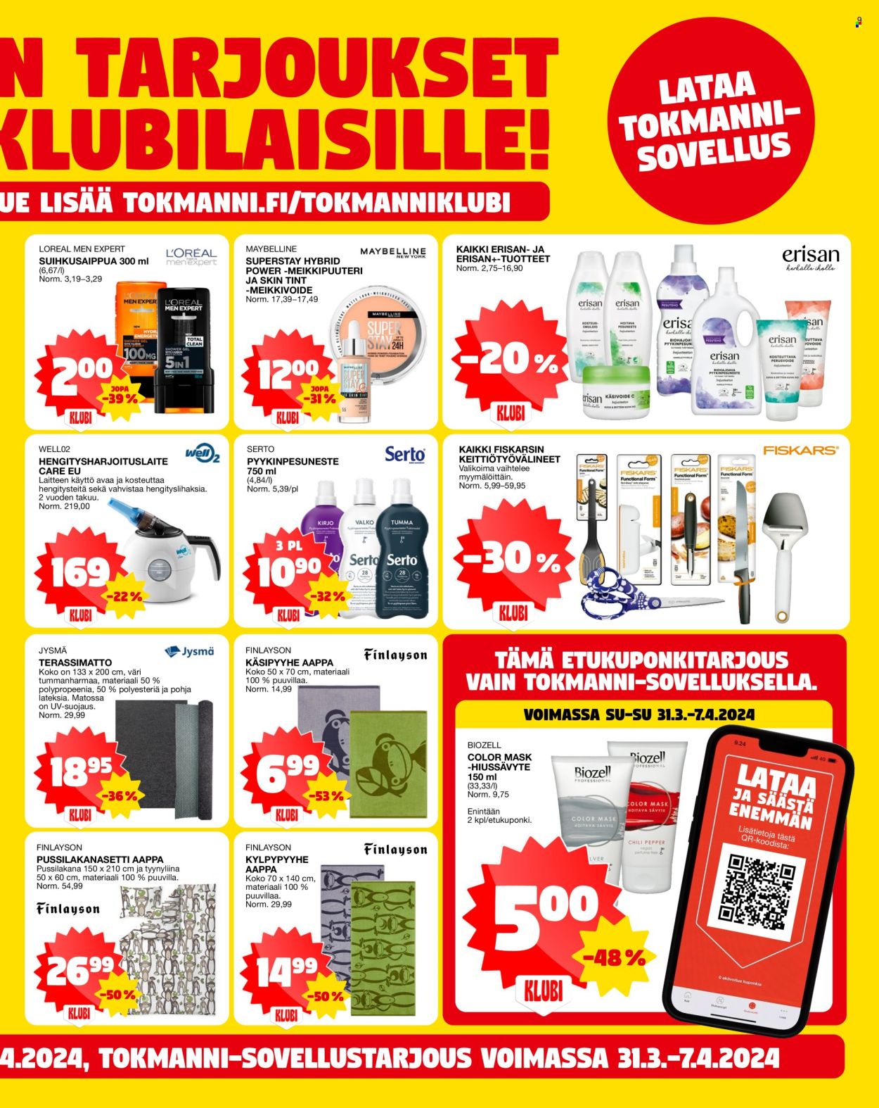 Tokmanni tarjoukset - 01.04.2024 - 07.04.2024. Sivu 9