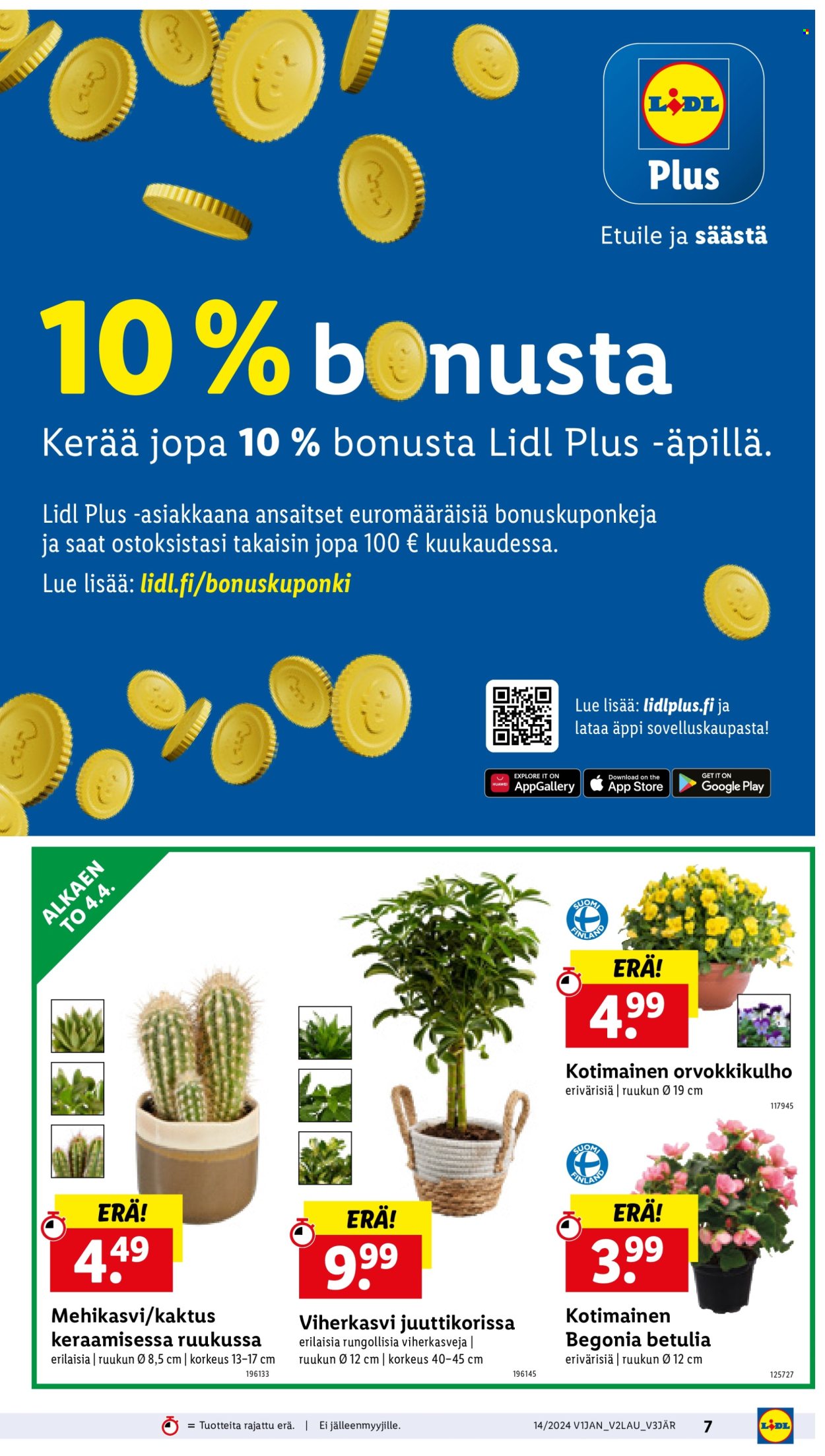 Lidl tarjoukset - 04.04.2024 - 10.04.2024. Sivu 9