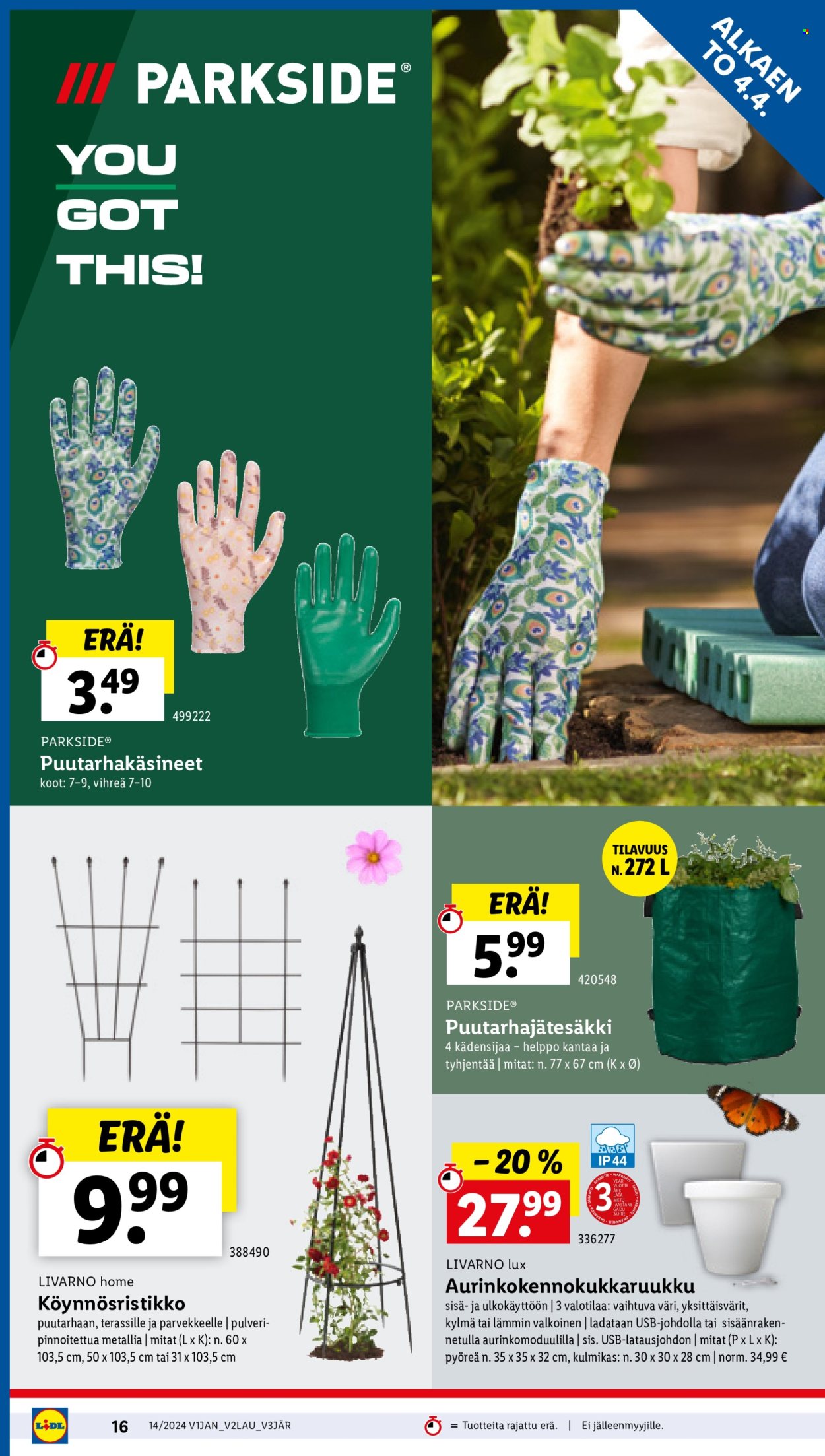 Lidl tarjoukset - 04.04.2024 - 10.04.2024. Sivu 18
