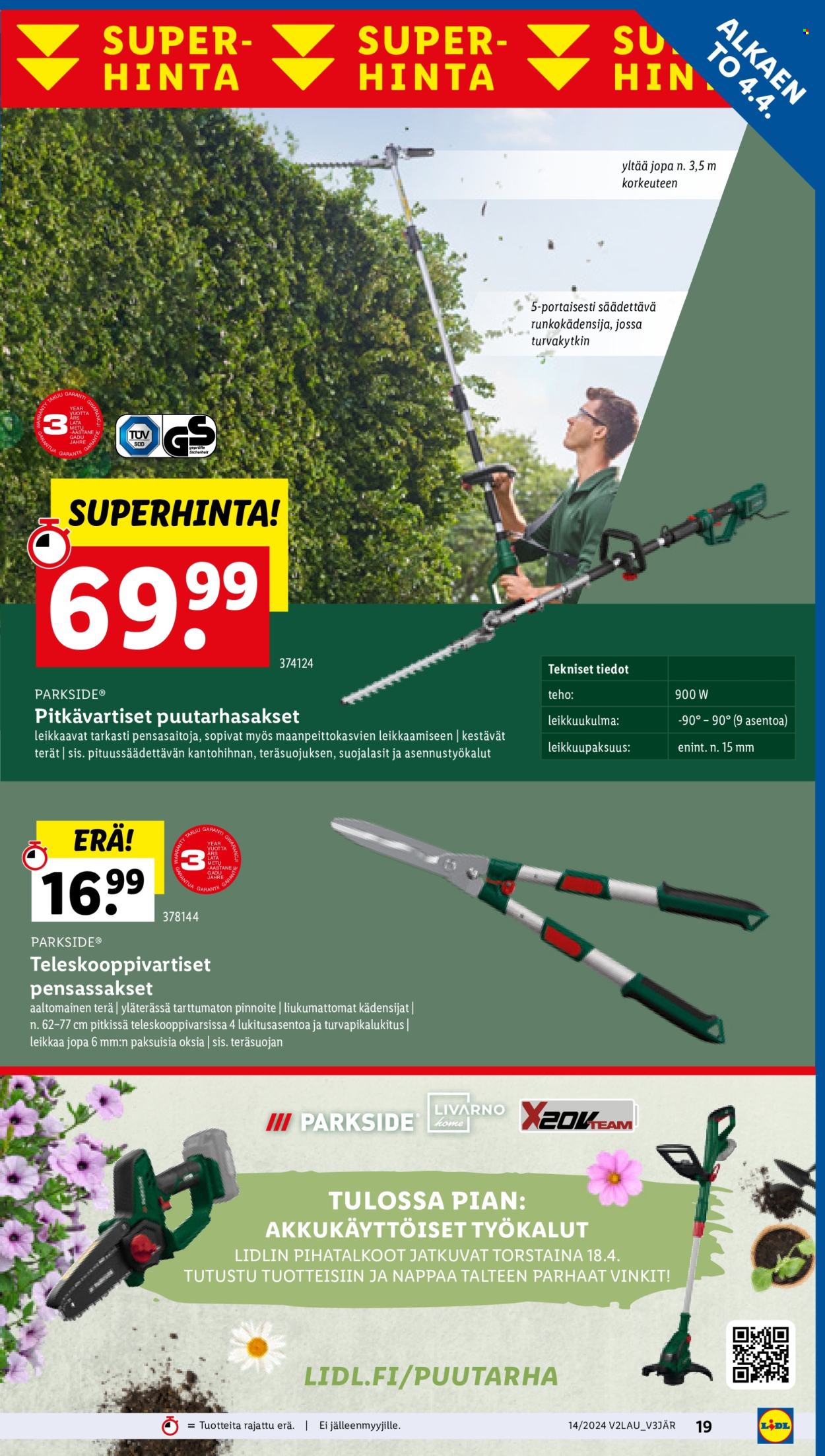Lidl tarjoukset - 04.04.2024 - 10.04.2024. Sivu 21