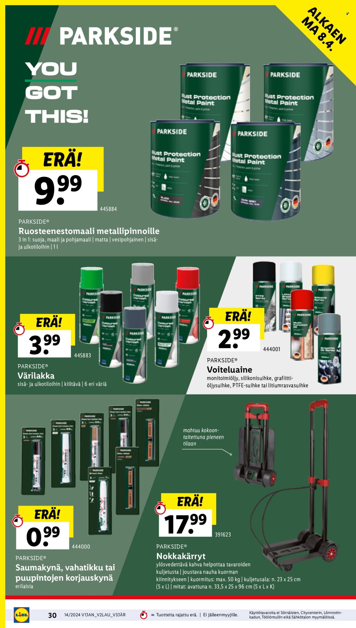 Lidl tarjoukset - 04.04.2024 - 10.04.2024. Sivu 34