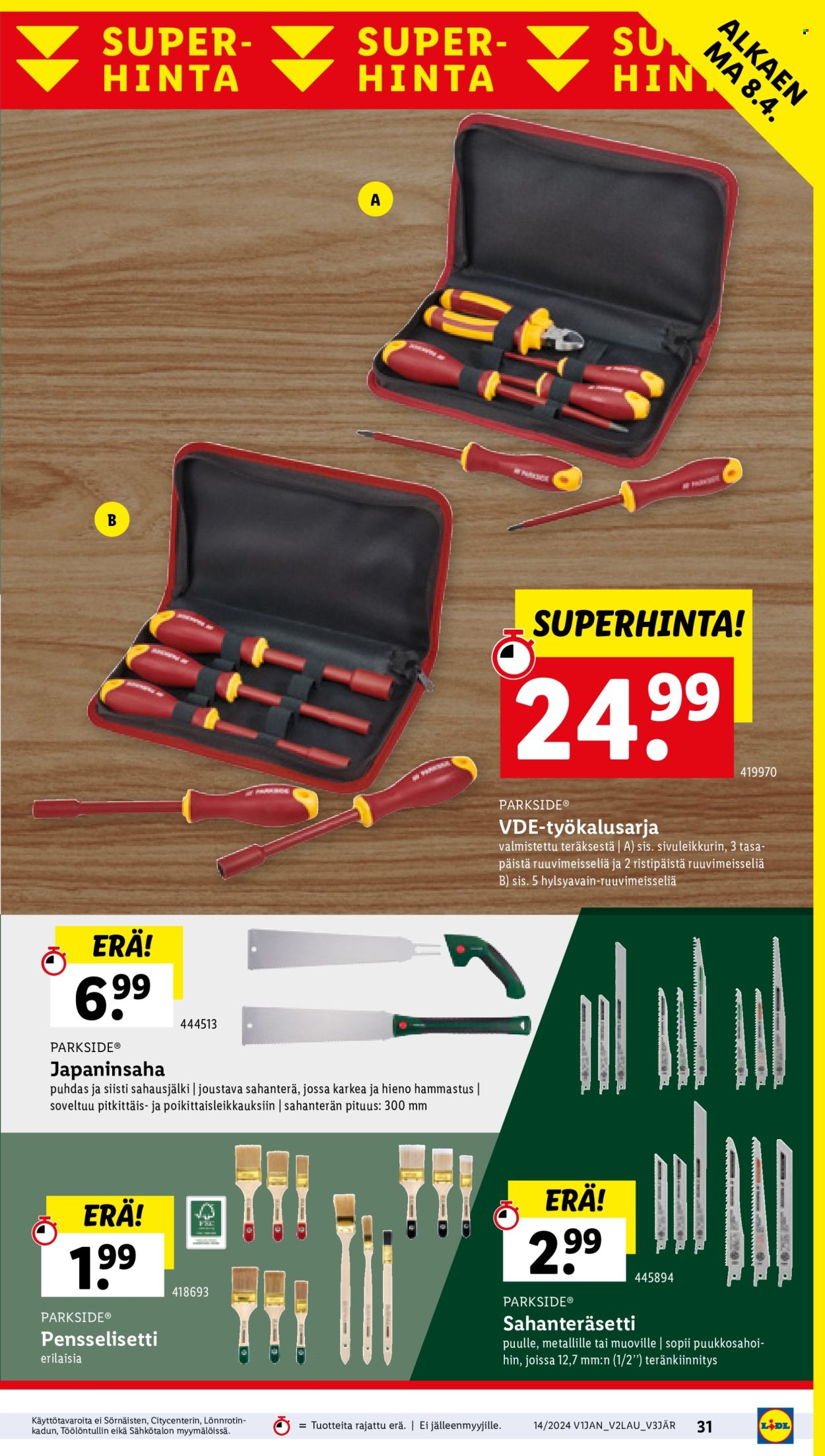 Lidl tarjoukset - 04.04.2024 - 10.04.2024. Sivu 35