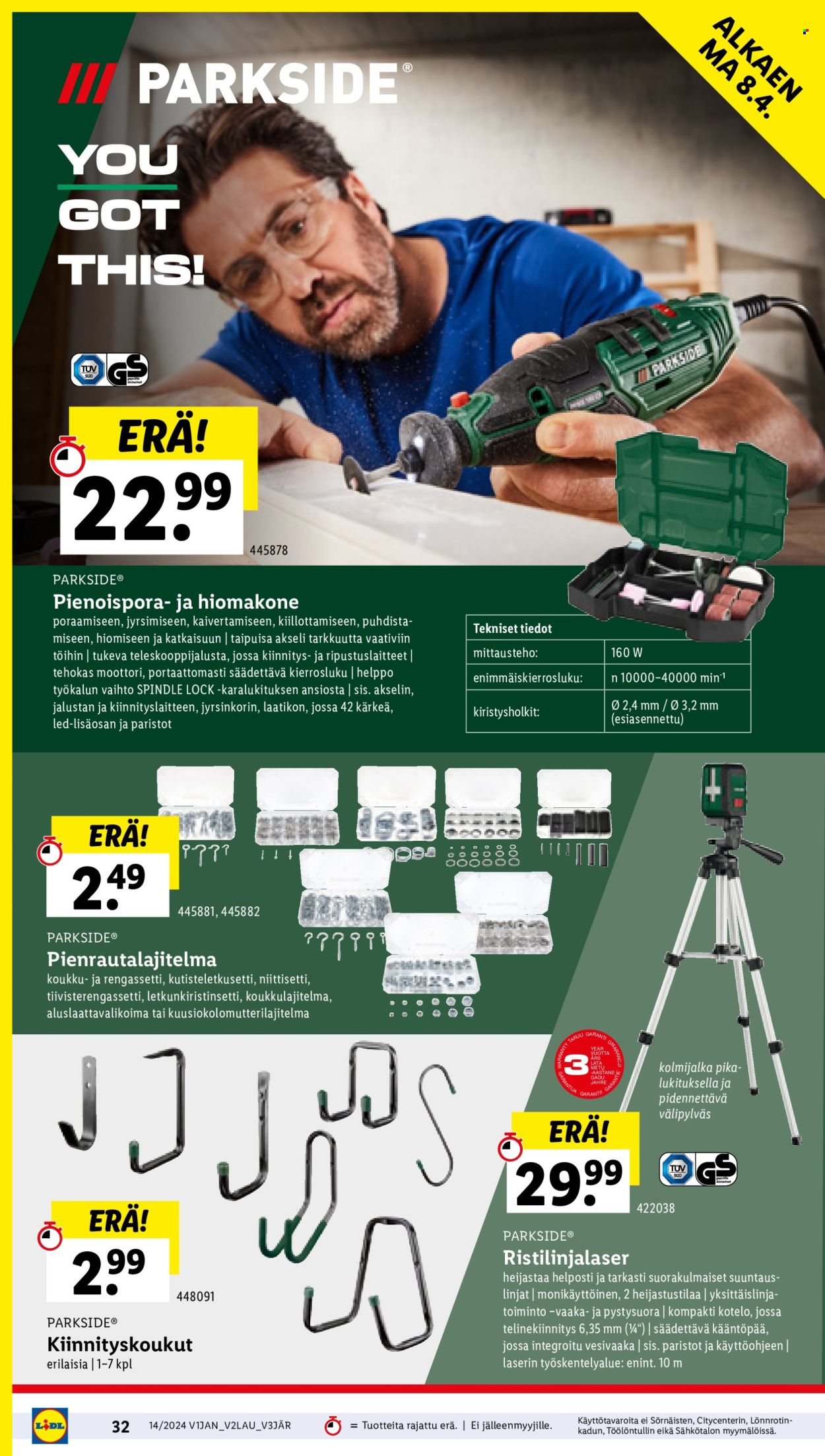 Lidl tarjoukset - 04.04.2024 - 10.04.2024. Sivu 36