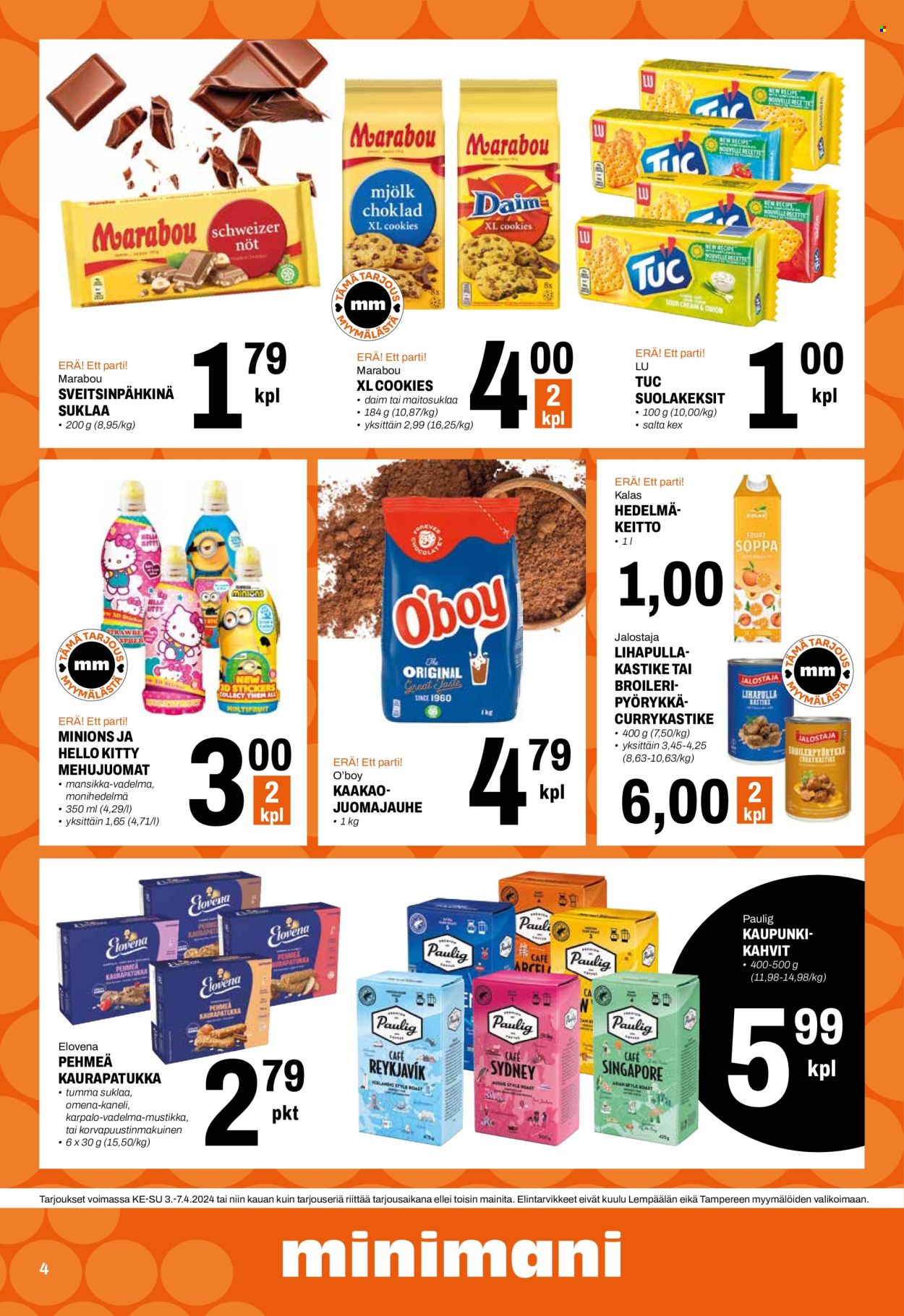 Minimani tarjoukset - 03.04.2024 - 07.04.2024. Sivu 4