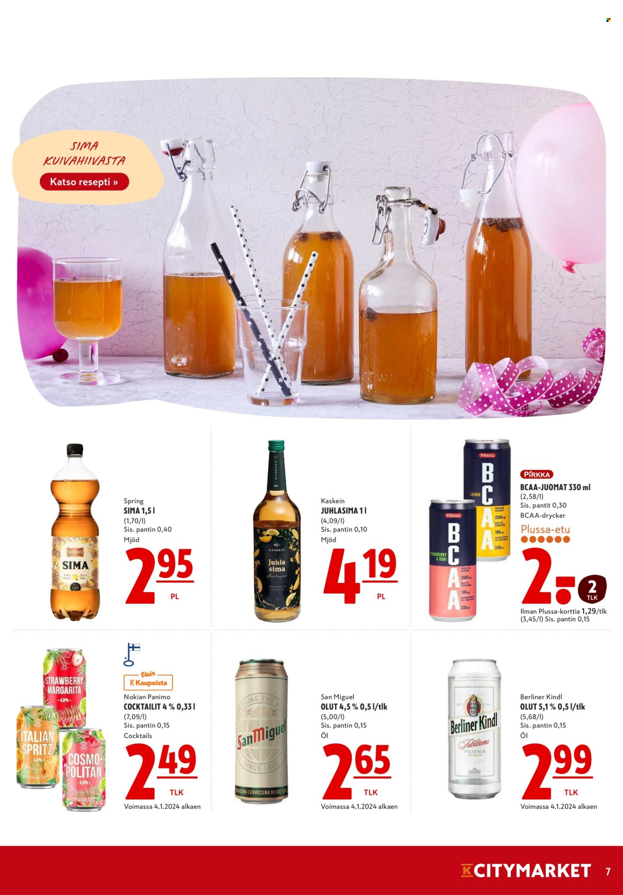 K-citymarket tarjoukset - 04.04.2024 - 10.04.2024. Sivu 7