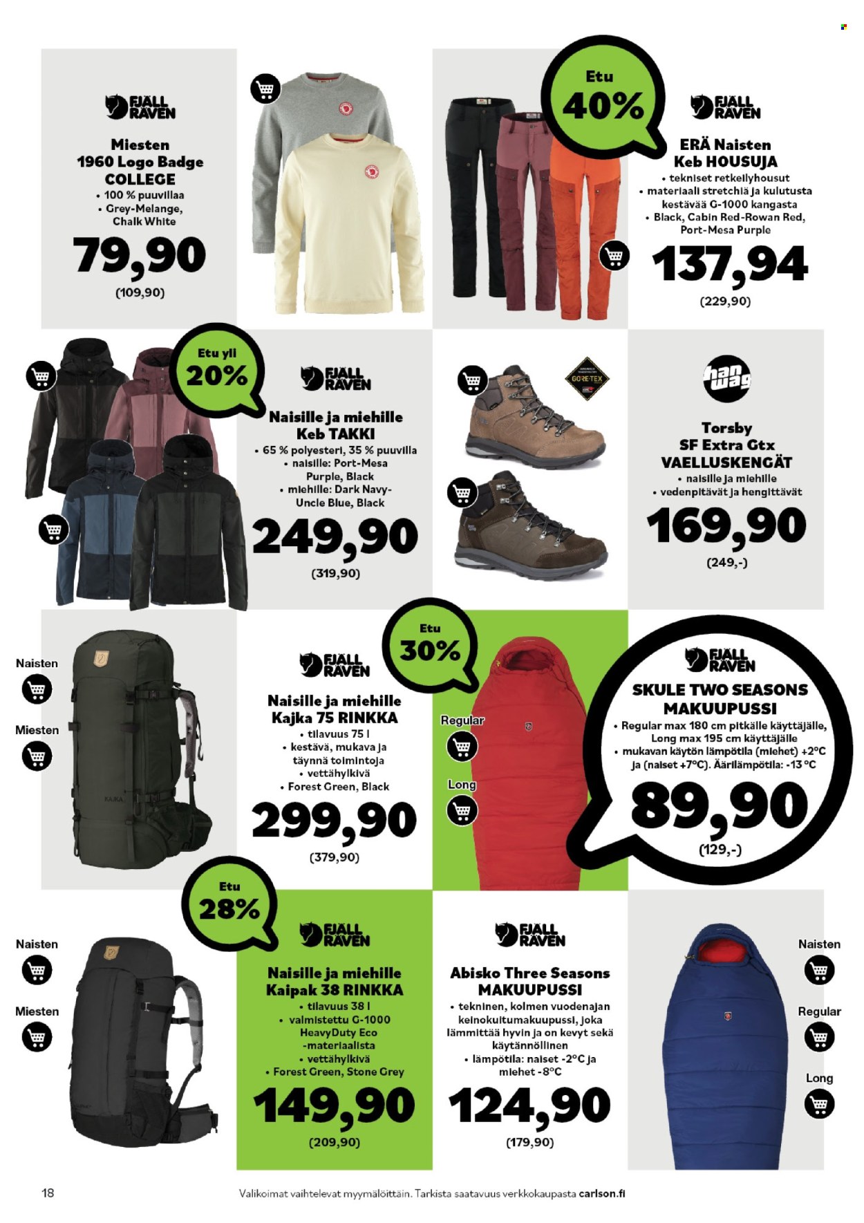 Carlson tarjoukset - 04.04.2024 - 14.04.2024. Sivu 18