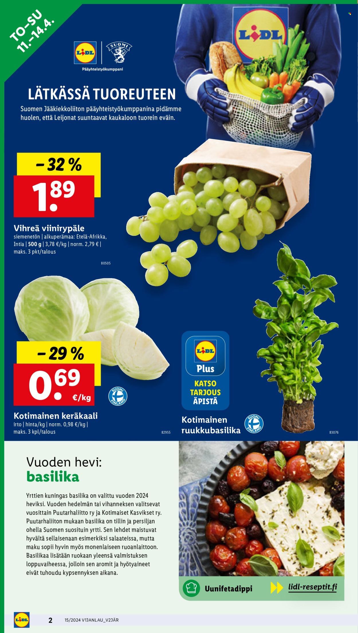 Lidl tarjoukset - 11.04.2024 - 17.04.2024. Sivu 4