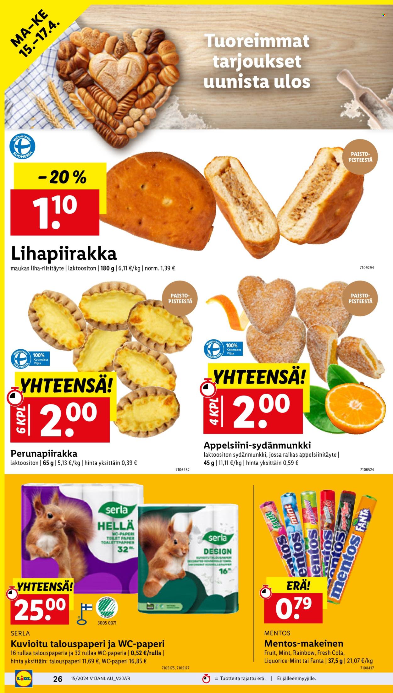Lidl tarjoukset - 11.04.2024 - 17.04.2024. Sivu 32