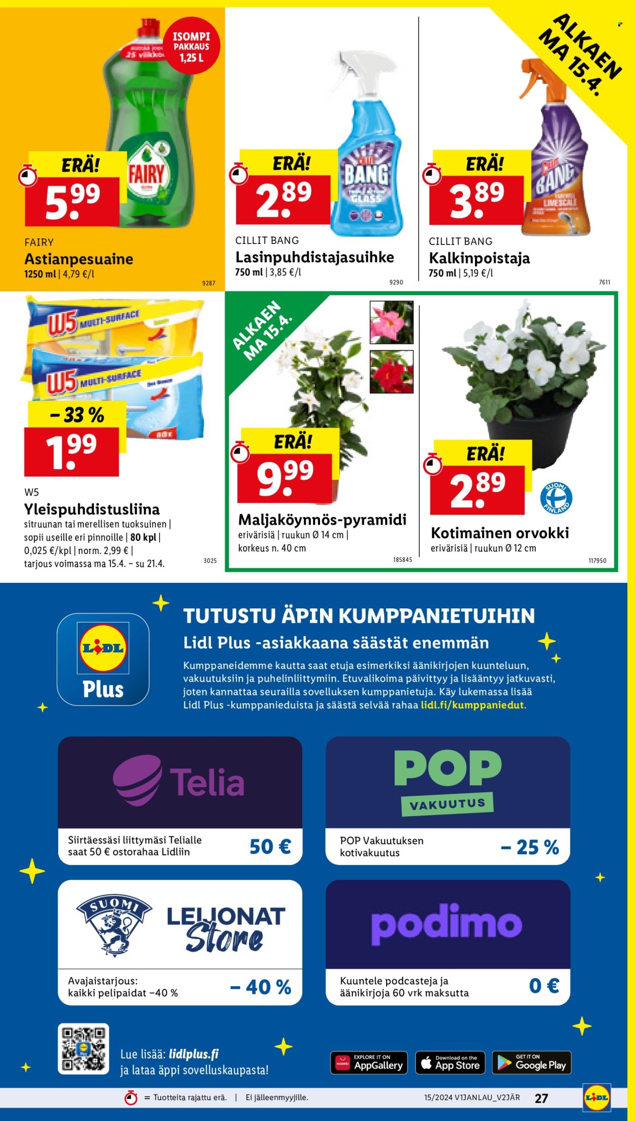 Lidl tarjoukset - 11.04.2024 - 17.04.2024. Sivu 33