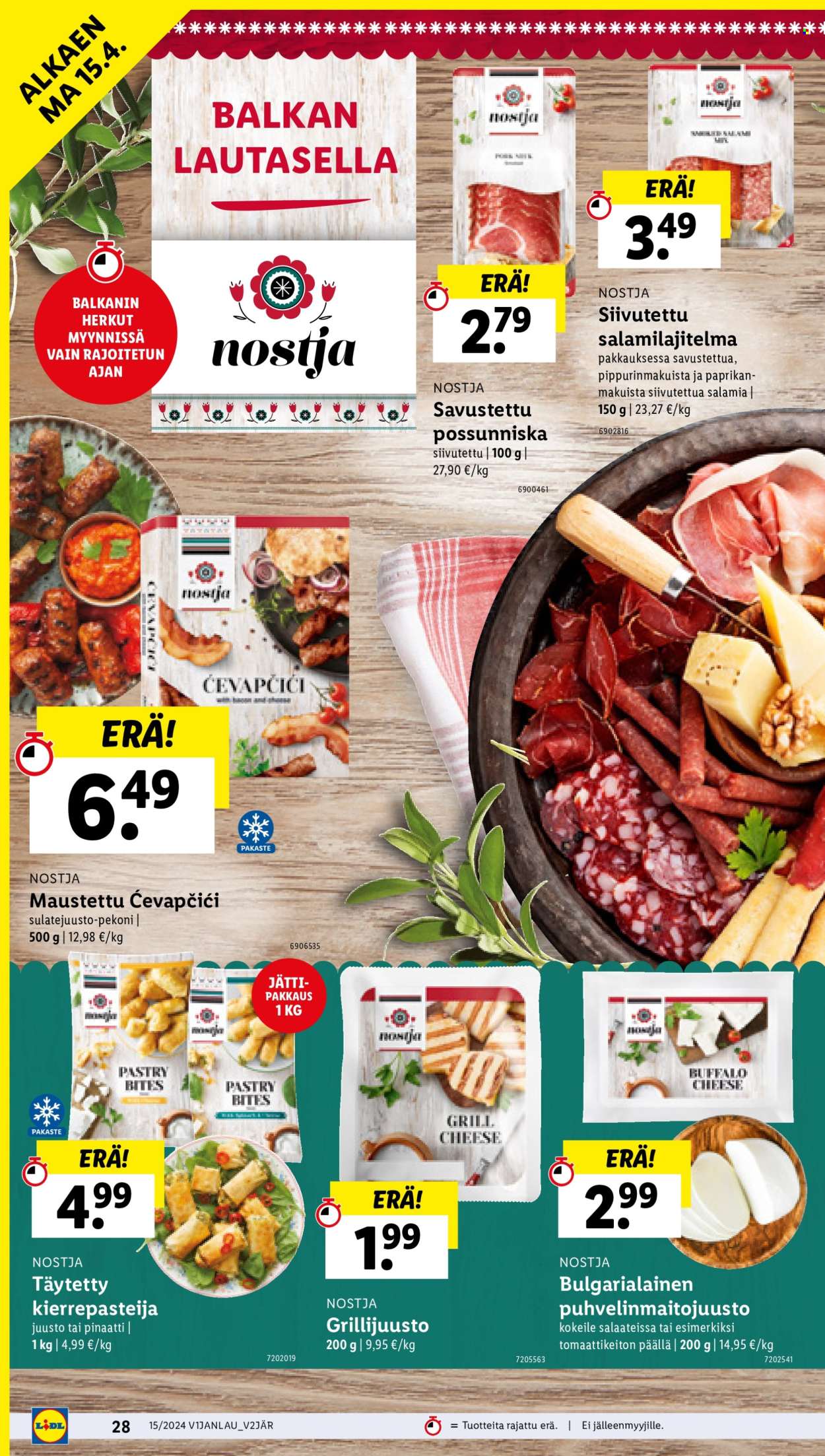 Lidl tarjoukset - 11.04.2024 - 17.04.2024. Sivu 34