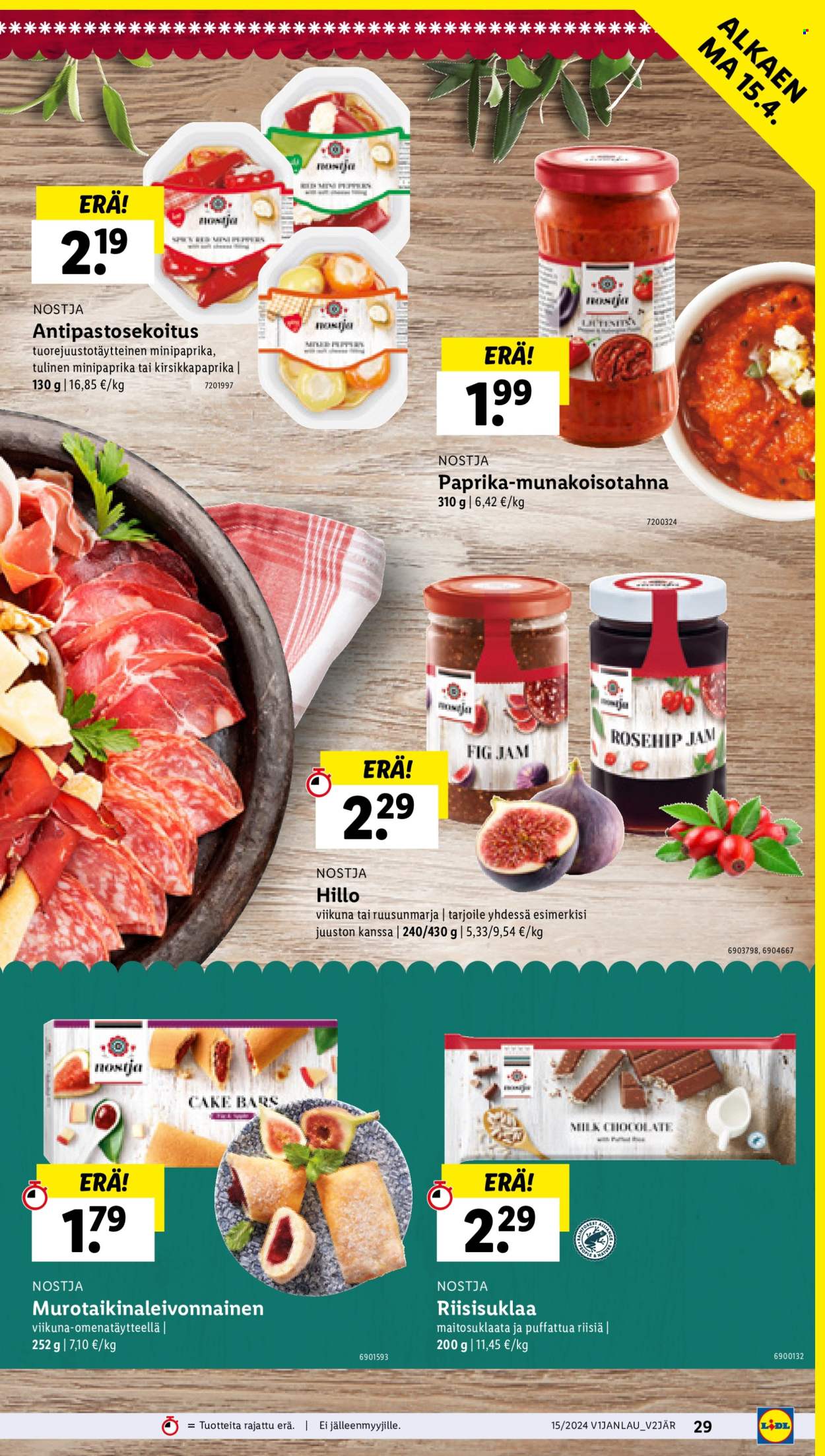 Lidl tarjoukset - 11.04.2024 - 17.04.2024. Sivu 35