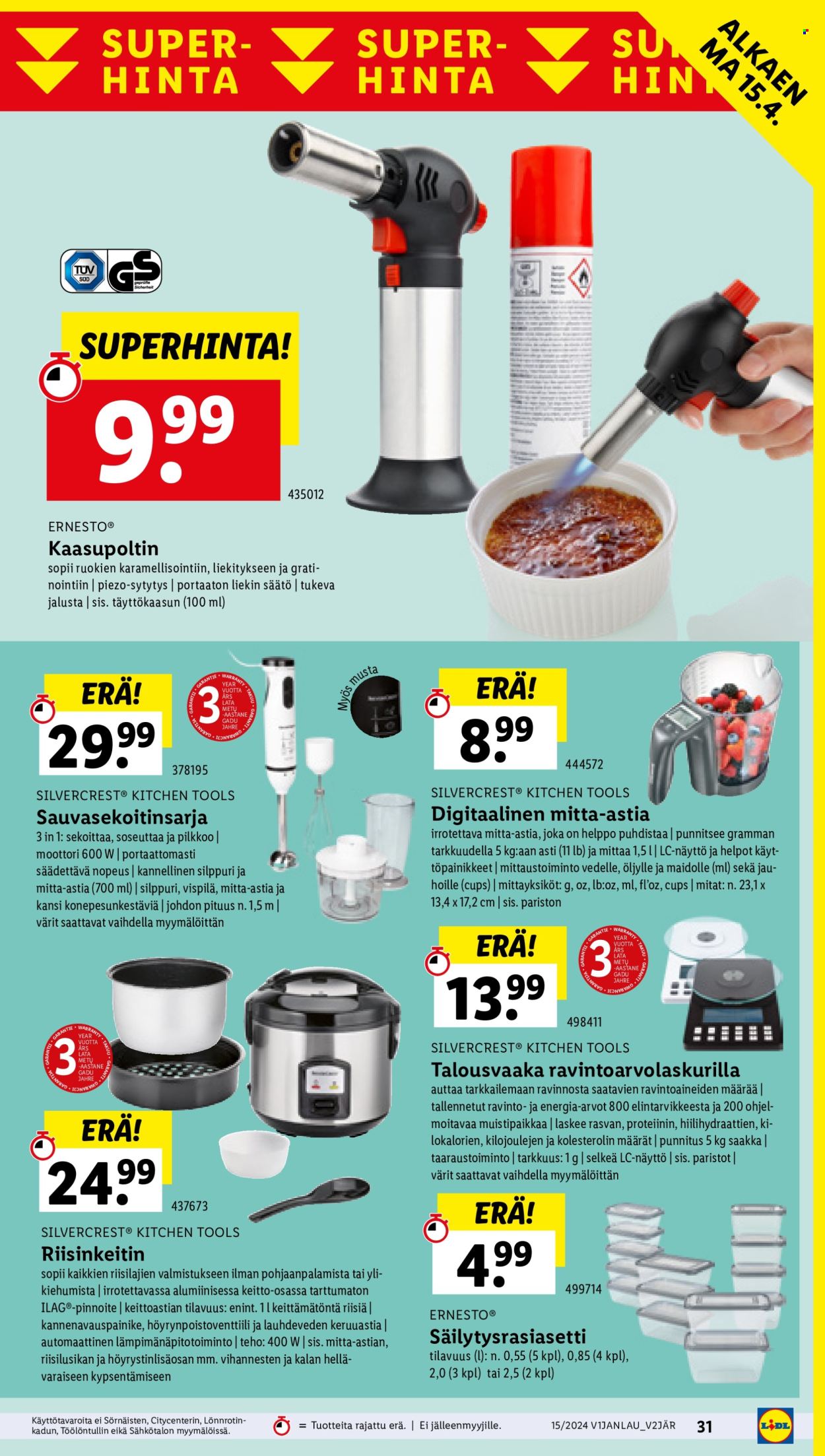 Lidl tarjoukset - 11.04.2024 - 17.04.2024. Sivu 37