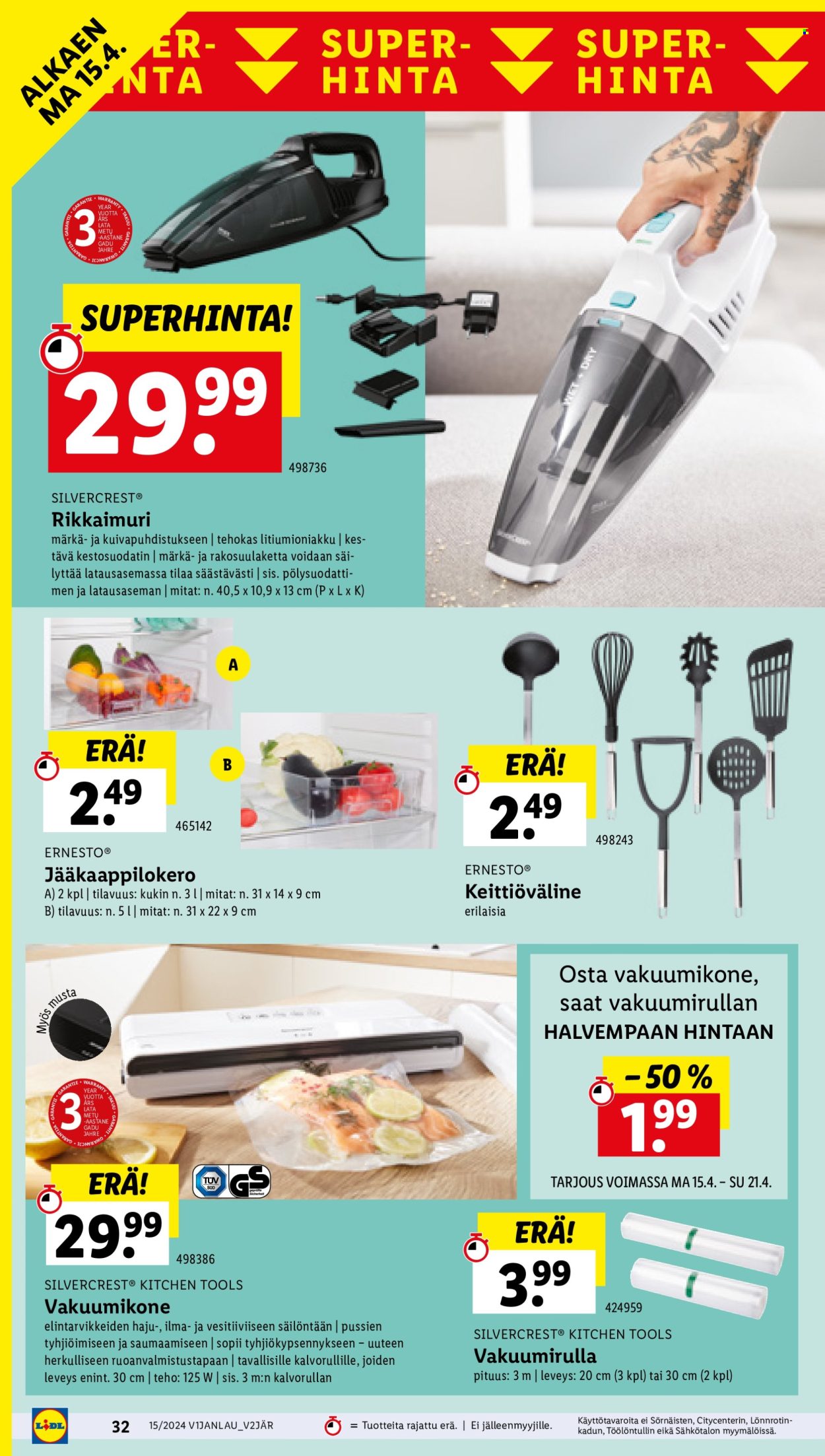 Lidl tarjoukset - 11.04.2024 - 17.04.2024. Sivu 38