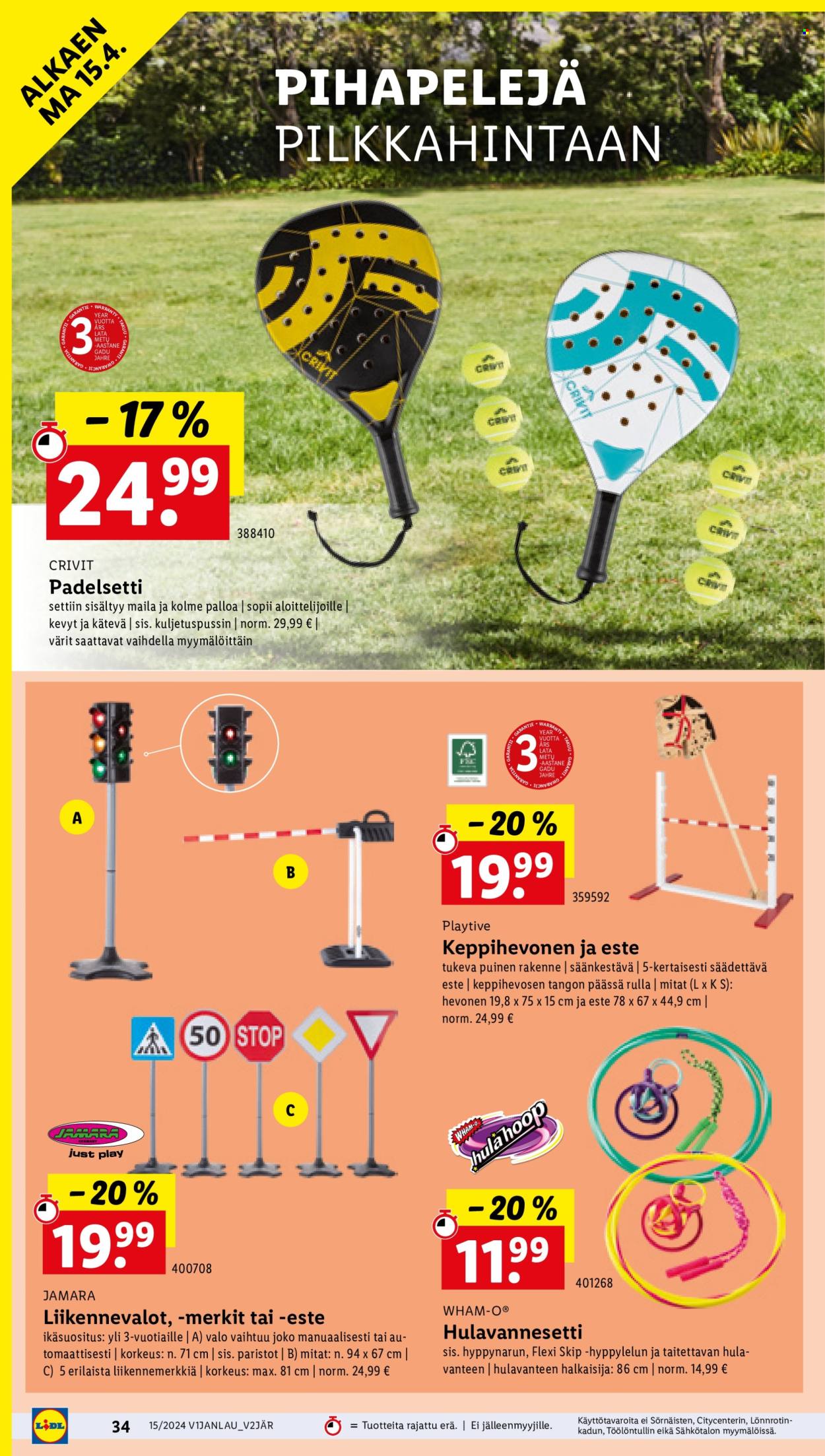 Lidl tarjoukset - 11.04.2024 - 17.04.2024. Sivu 40