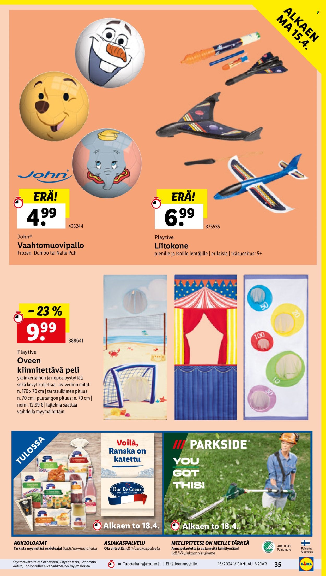 Lidl tarjoukset - 11.04.2024 - 17.04.2024. Sivu 41