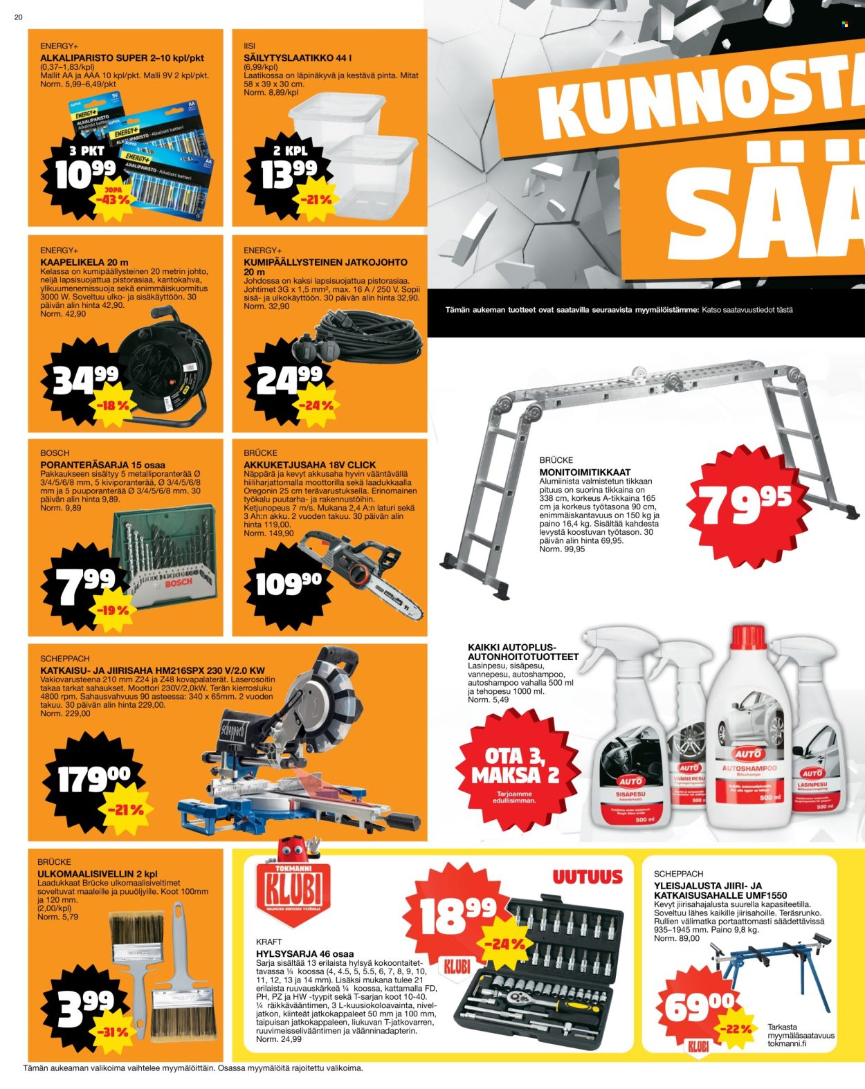 Tokmanni tarjoukset - 08.04.2024 - 14.04.2024. Sivu 20