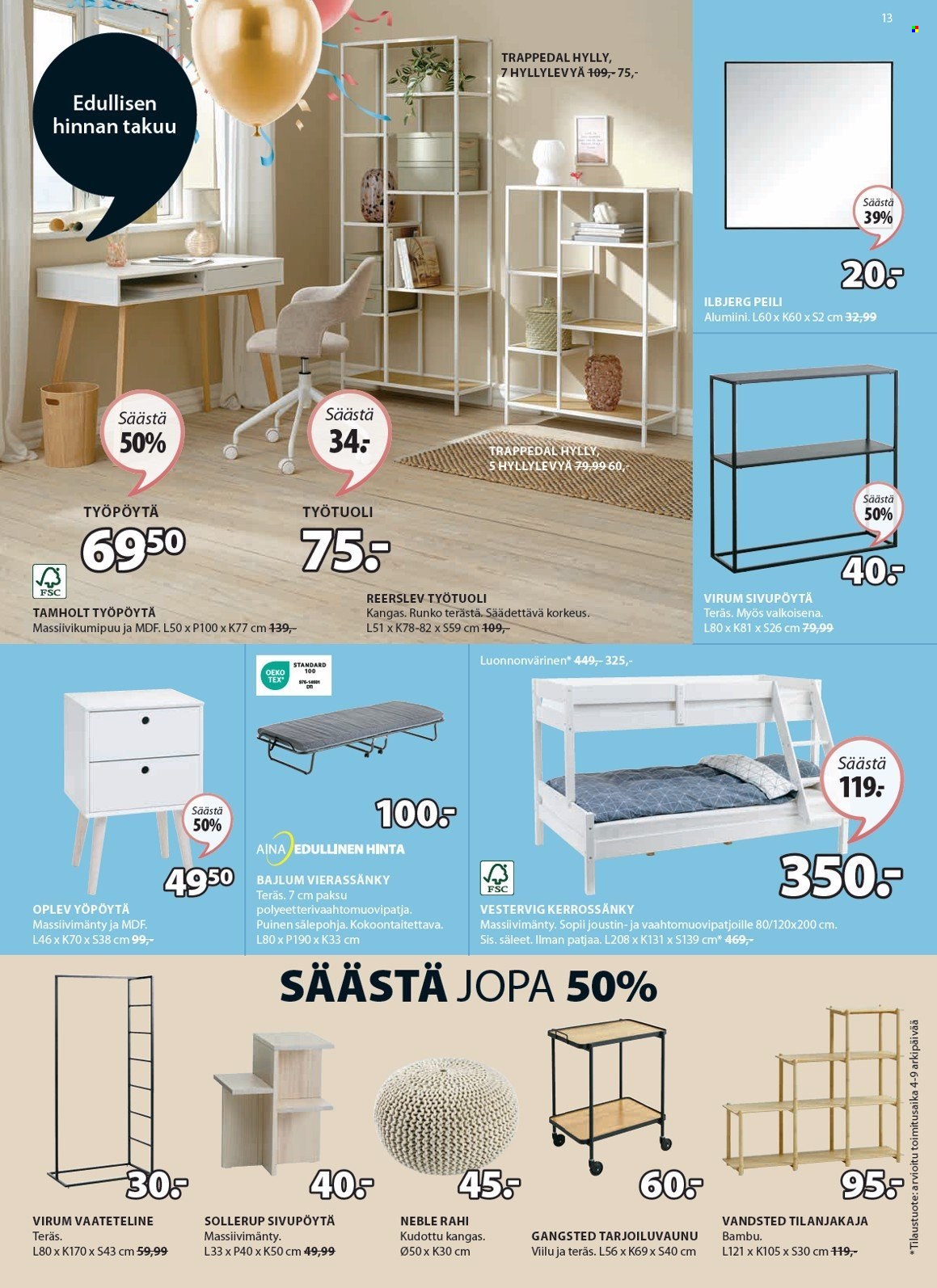JYSK tarjoukset - 08.04.2024 - 12.05.2024. Sivu 14