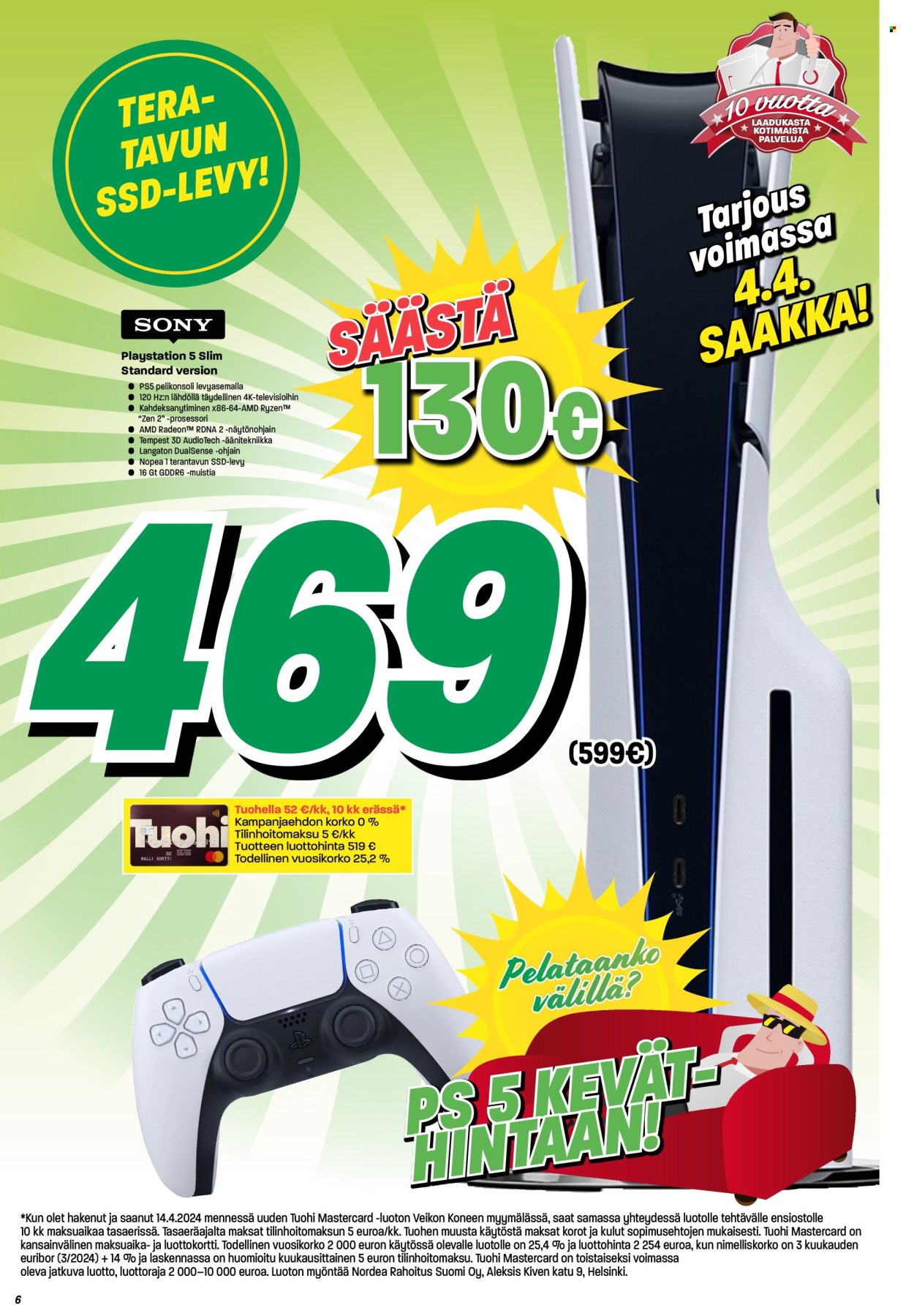 Veikon Kone tarjoukset - 08.04.2024 - 14.04.2024. Sivu 6