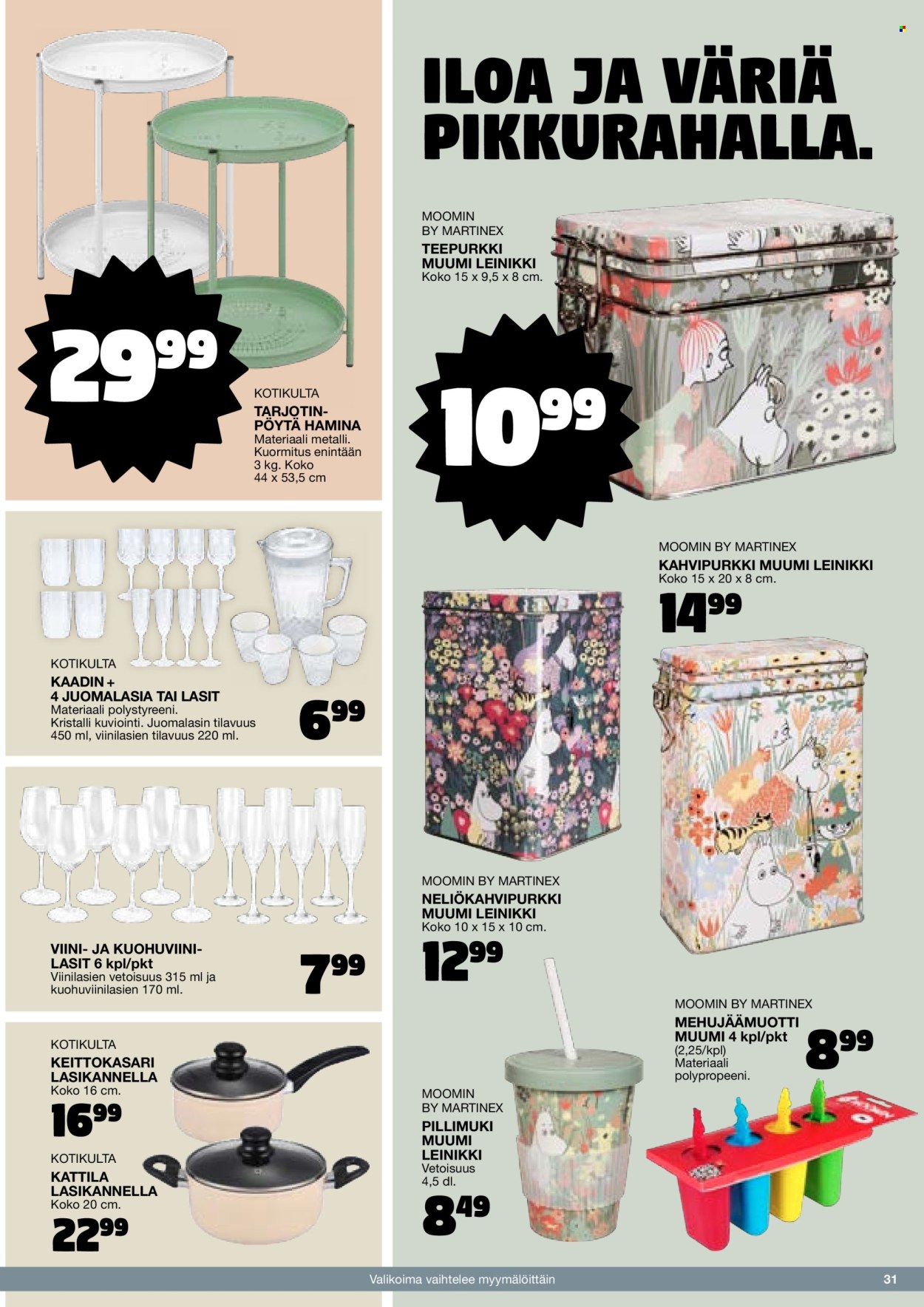 Tokmanni tarjoukset. Sivu 31