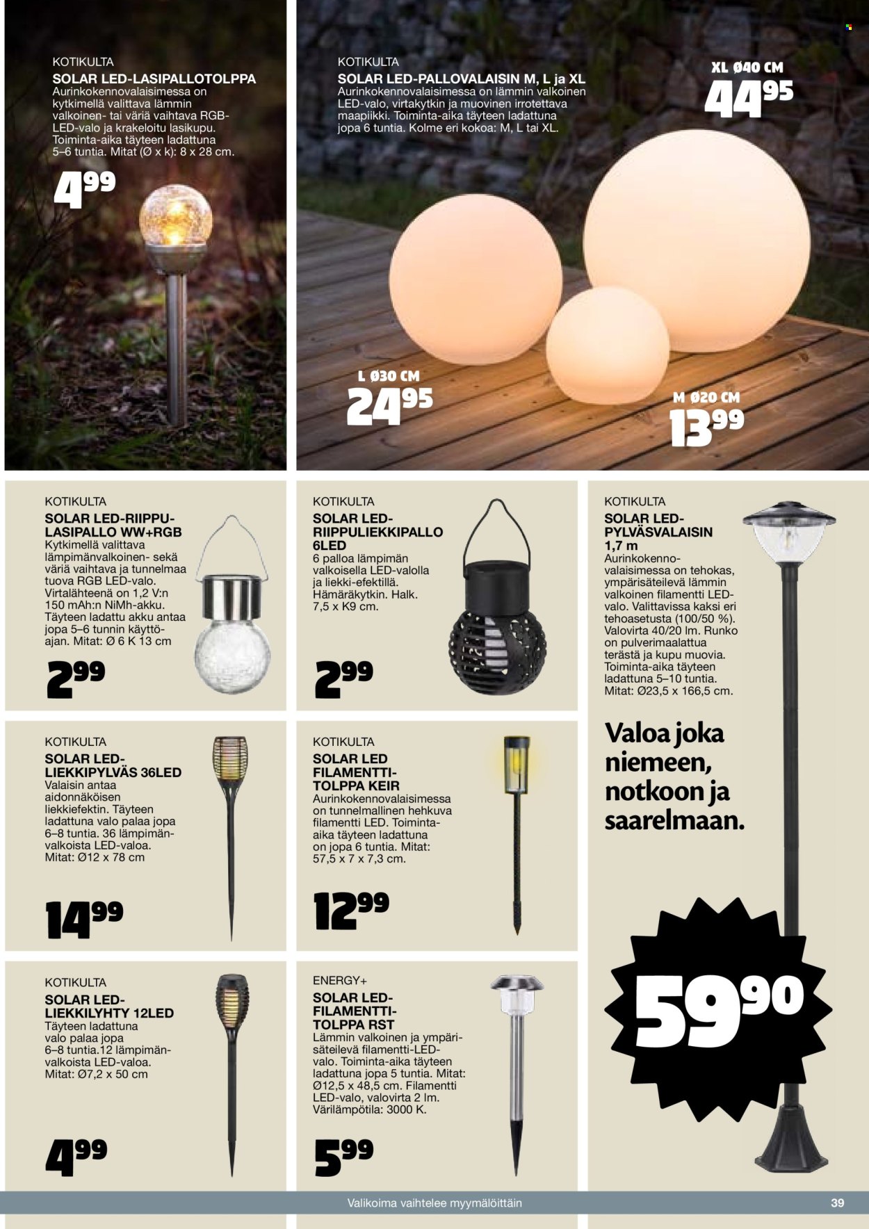 Tokmanni tarjoukset. Sivu 39