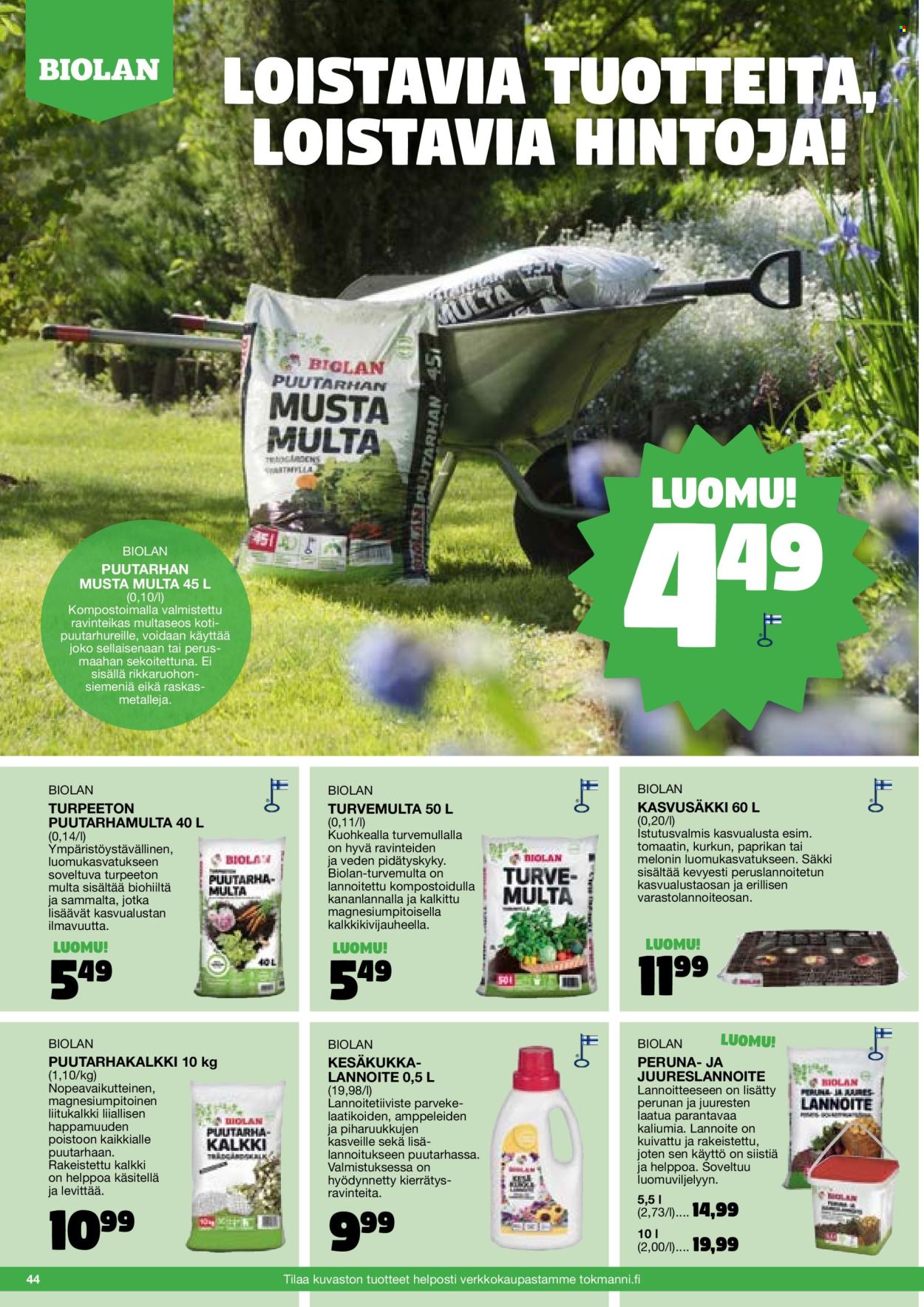 Tokmanni tarjoukset. Sivu 44