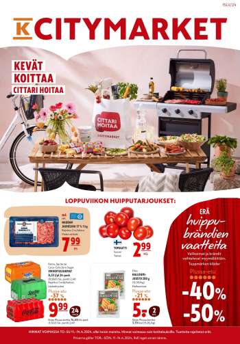 K-citymarket tarjoukset  - 11.04.2024 - 24.04.2024.