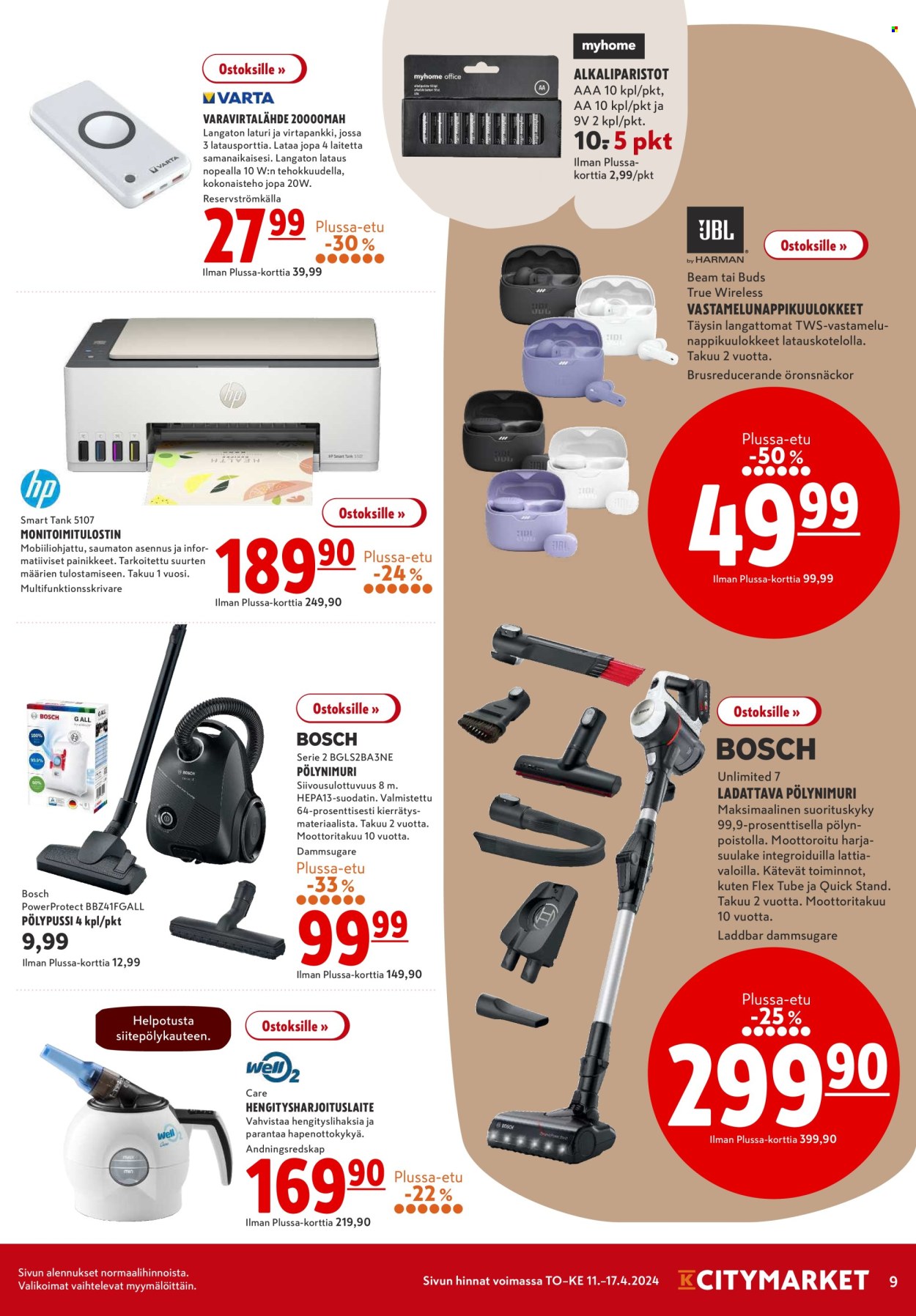 K-citymarket tarjoukset - 11.04.2024 - 24.04.2024. Sivu 9