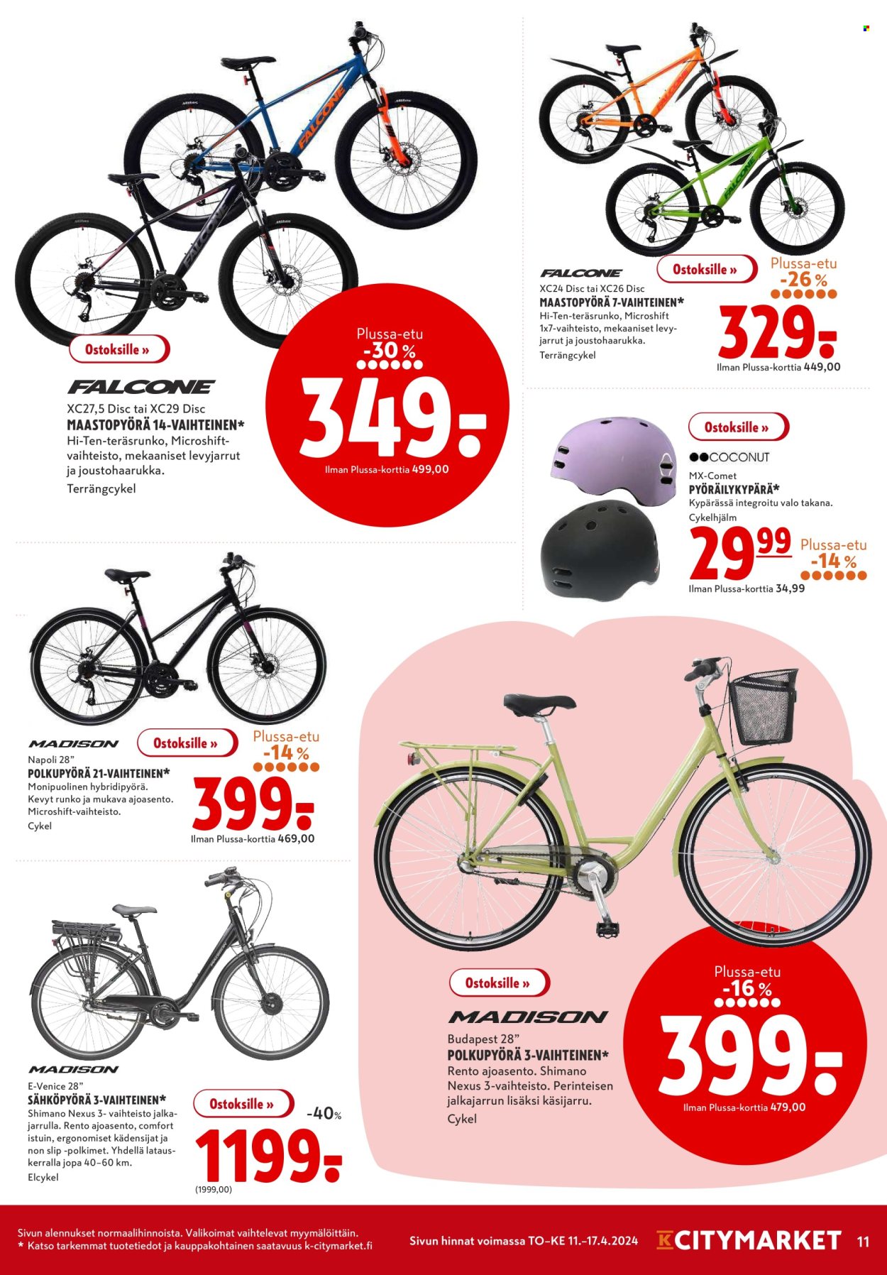 K-citymarket tarjoukset - 11.04.2024 - 24.04.2024. Sivu 11