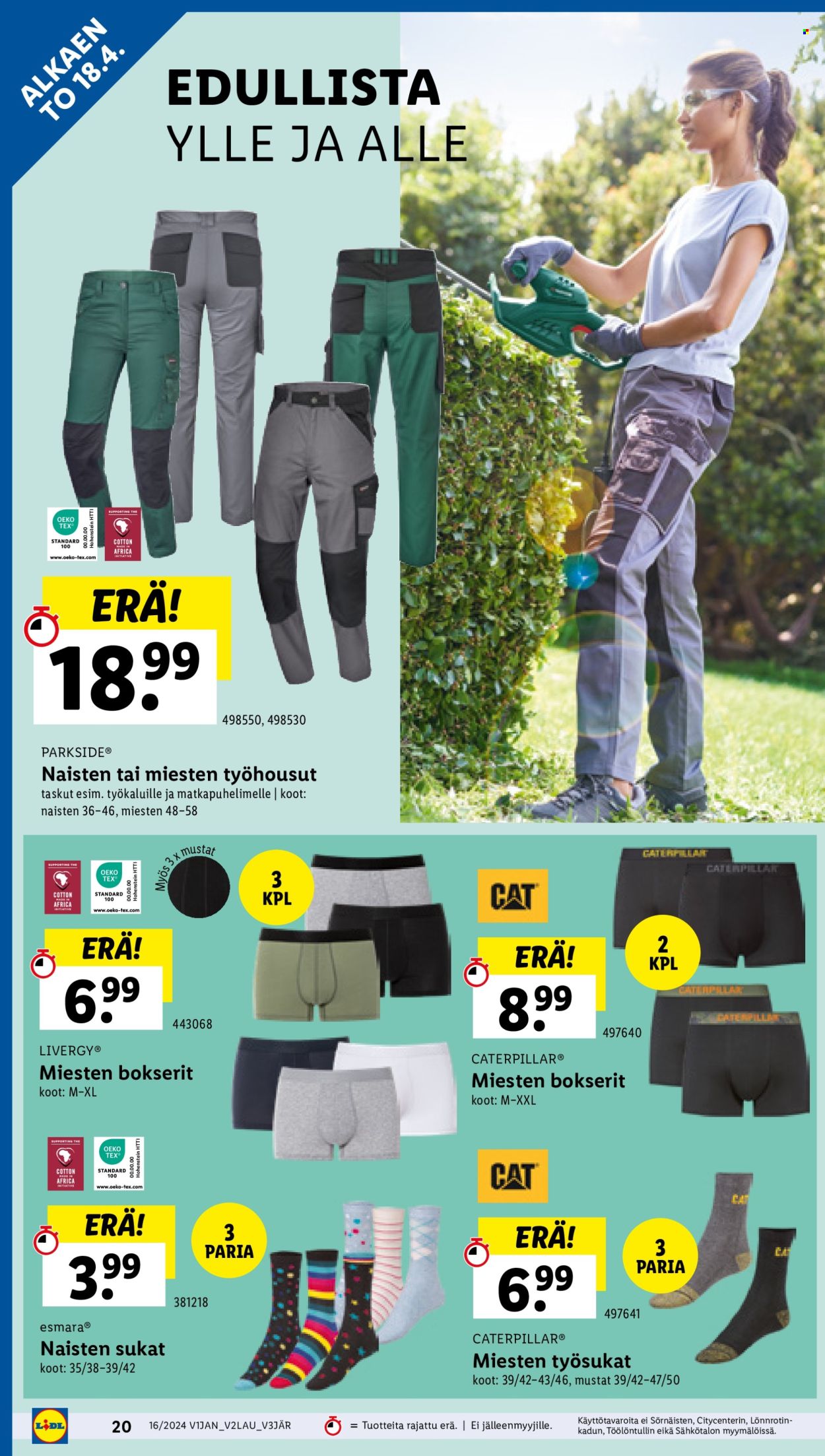 Lidl tarjoukset - 18.04.2024 - 24.04.2024. Sivu 24