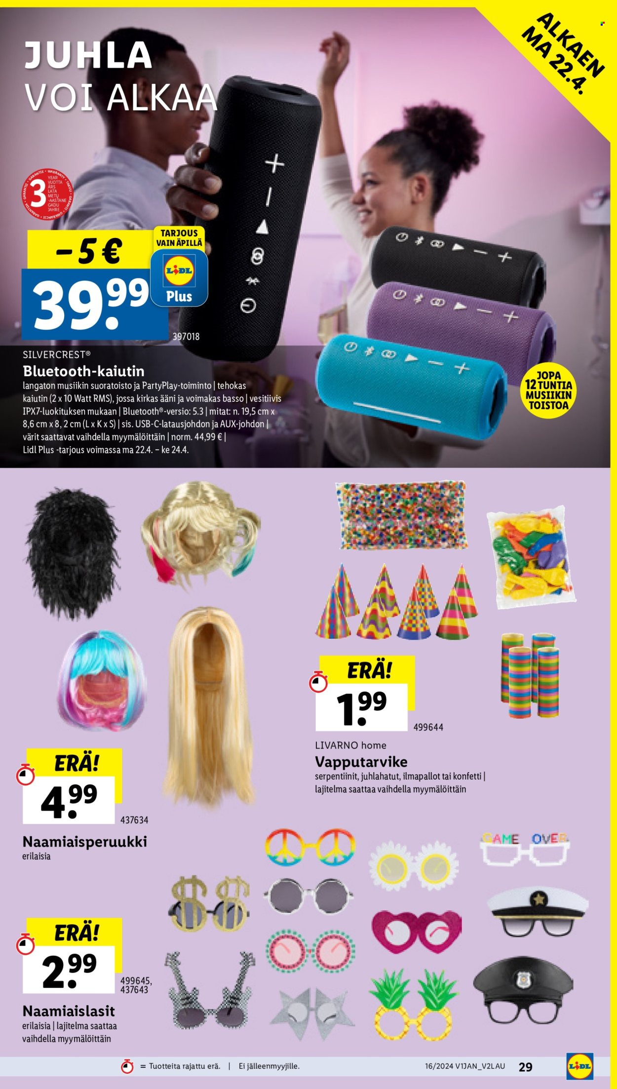 Lidl tarjoukset - 18.04.2024 - 24.04.2024. Sivu 35