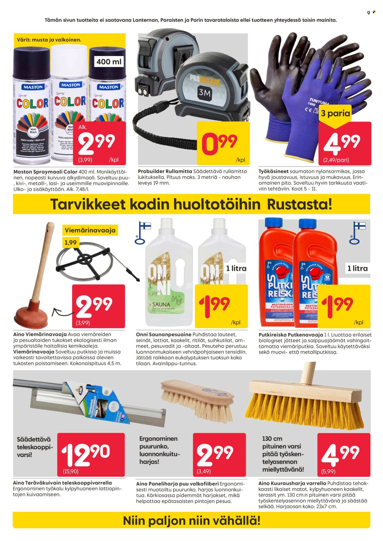 Rusta tarjoukset - 15.04.2024 - 21.04.2024. Sivu 9