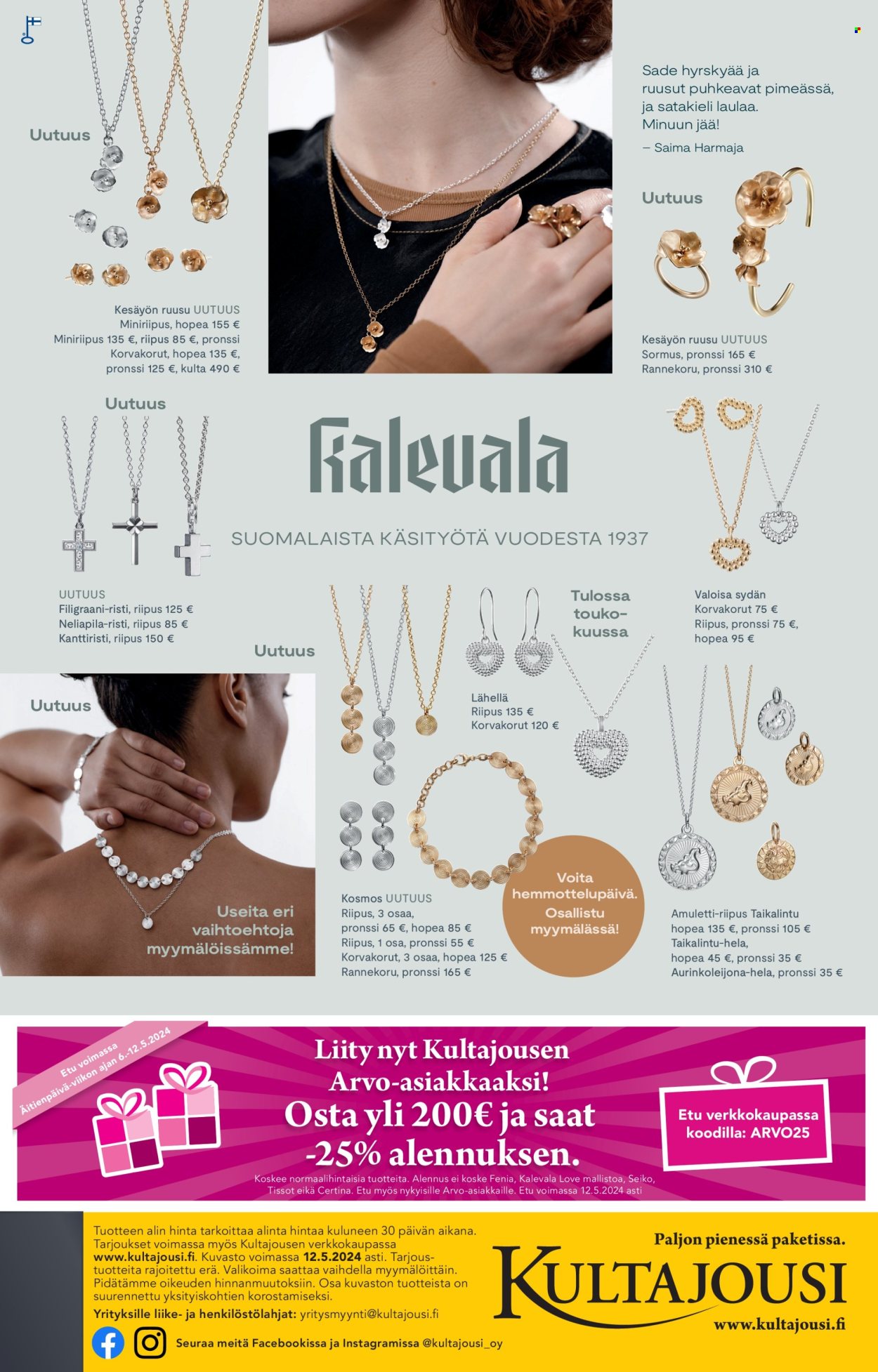 Kultajousi tarjoukset - 17.04.2024 - 12.05.2024. Sivu 16