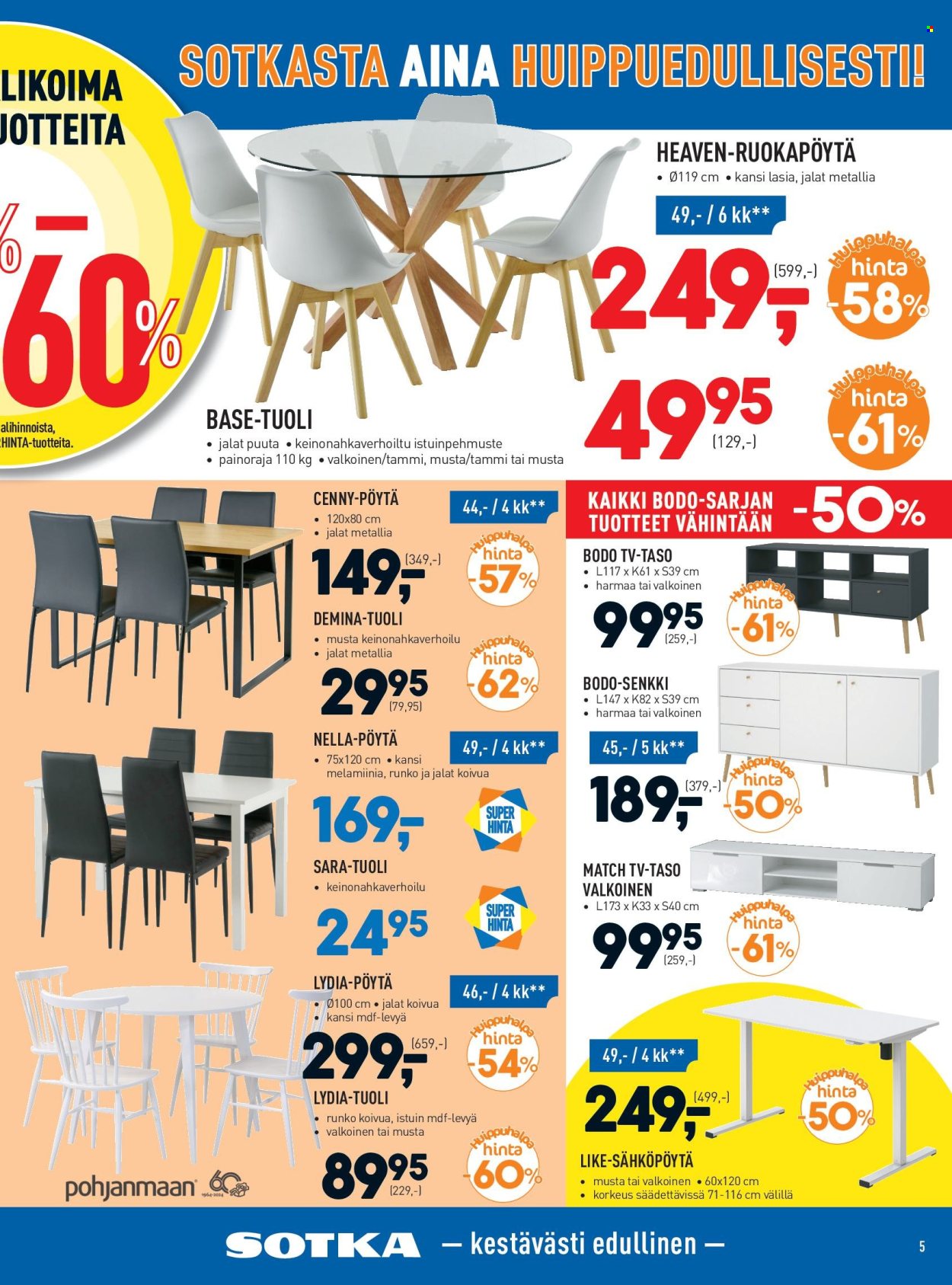 Sotka tarjoukset. Sivu 5