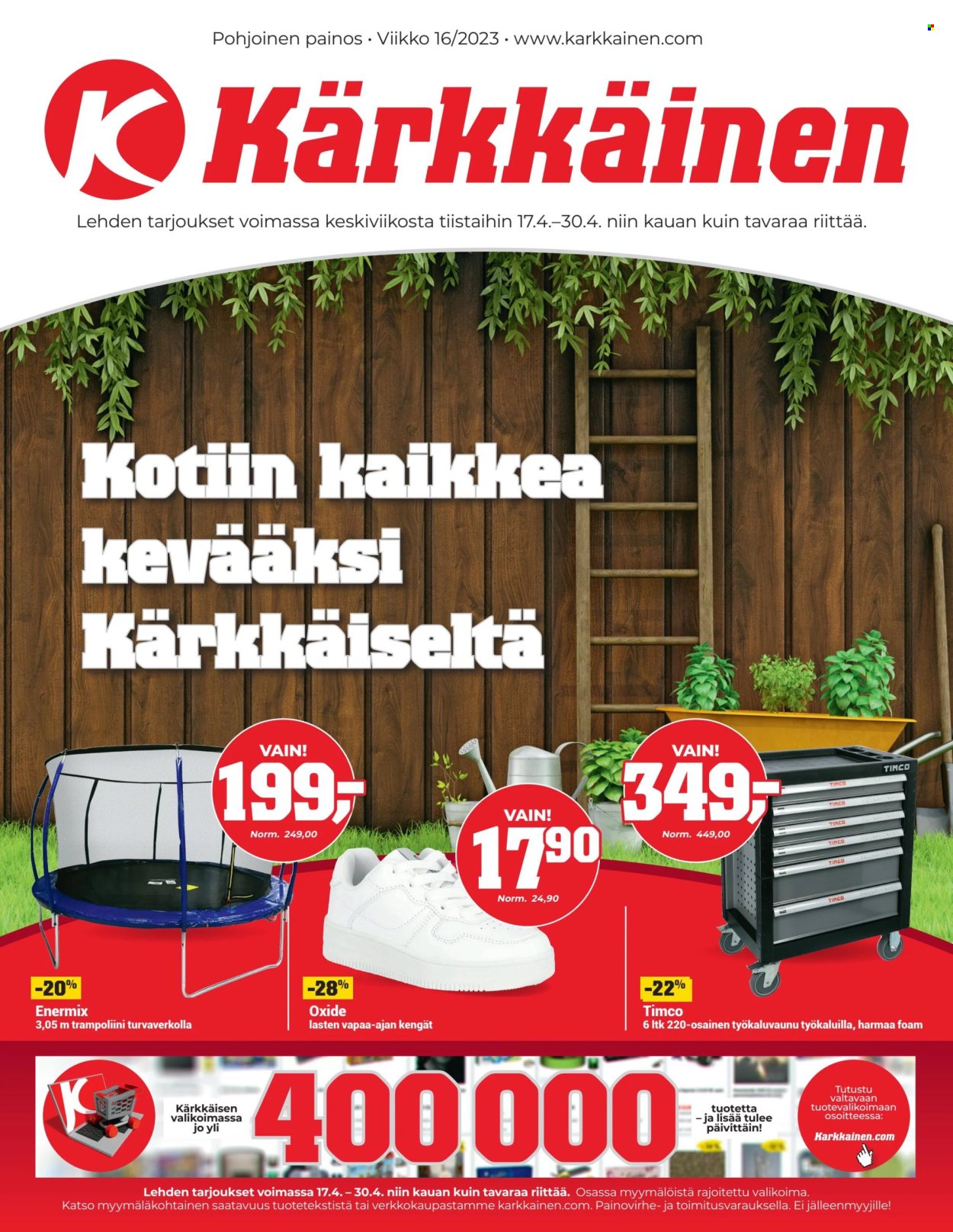 Kärkkäinen tarjoukset - 17.04.2024 - 30.04.2024. Sivu 1