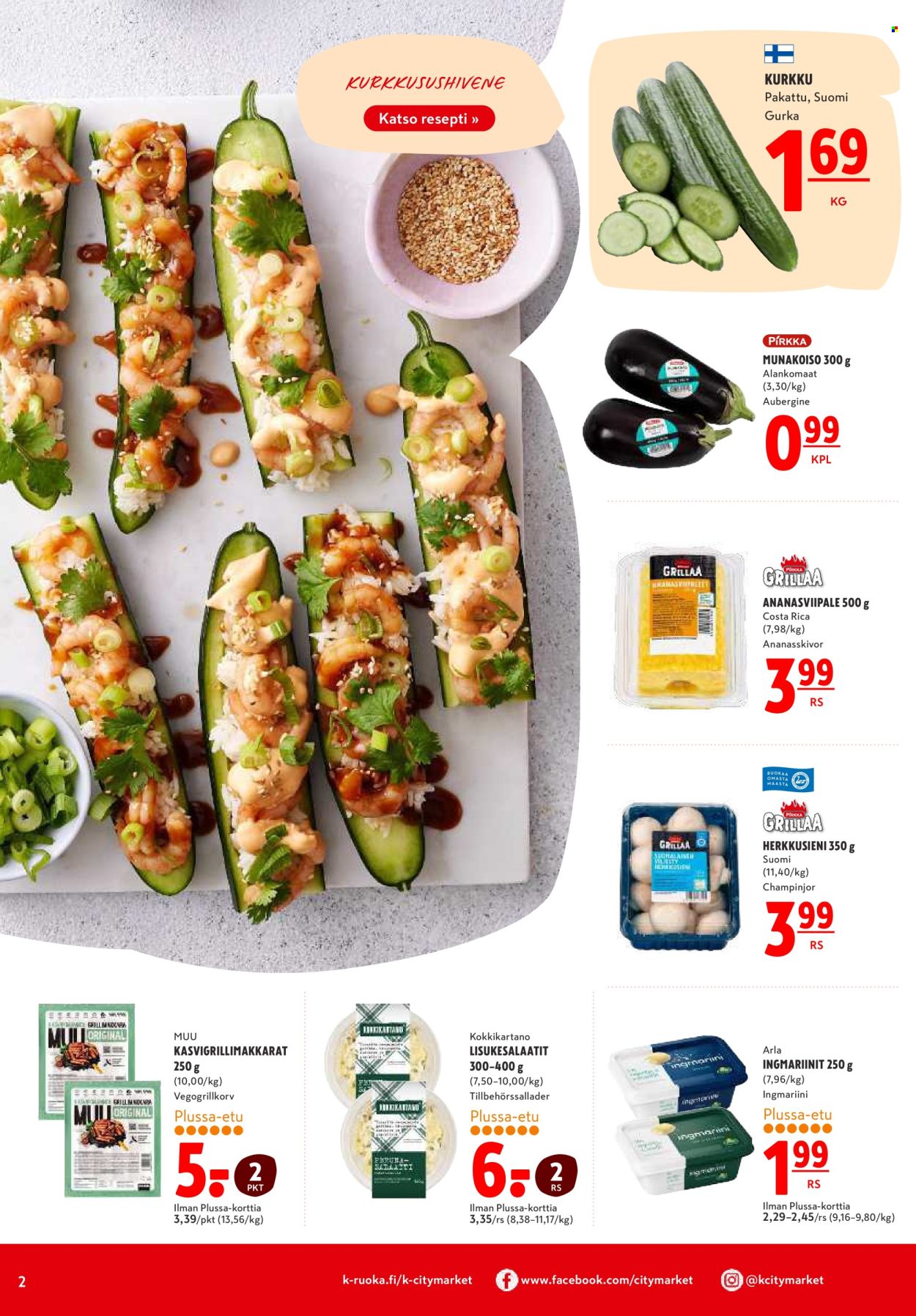 K-citymarket tarjoukset - 18.04.2024 - 24.04.2024. Sivu 2