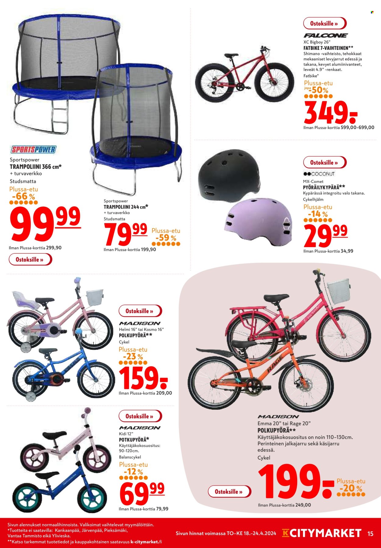 K-citymarket tarjoukset - 18.04.2024 - 24.04.2024. Sivu 15