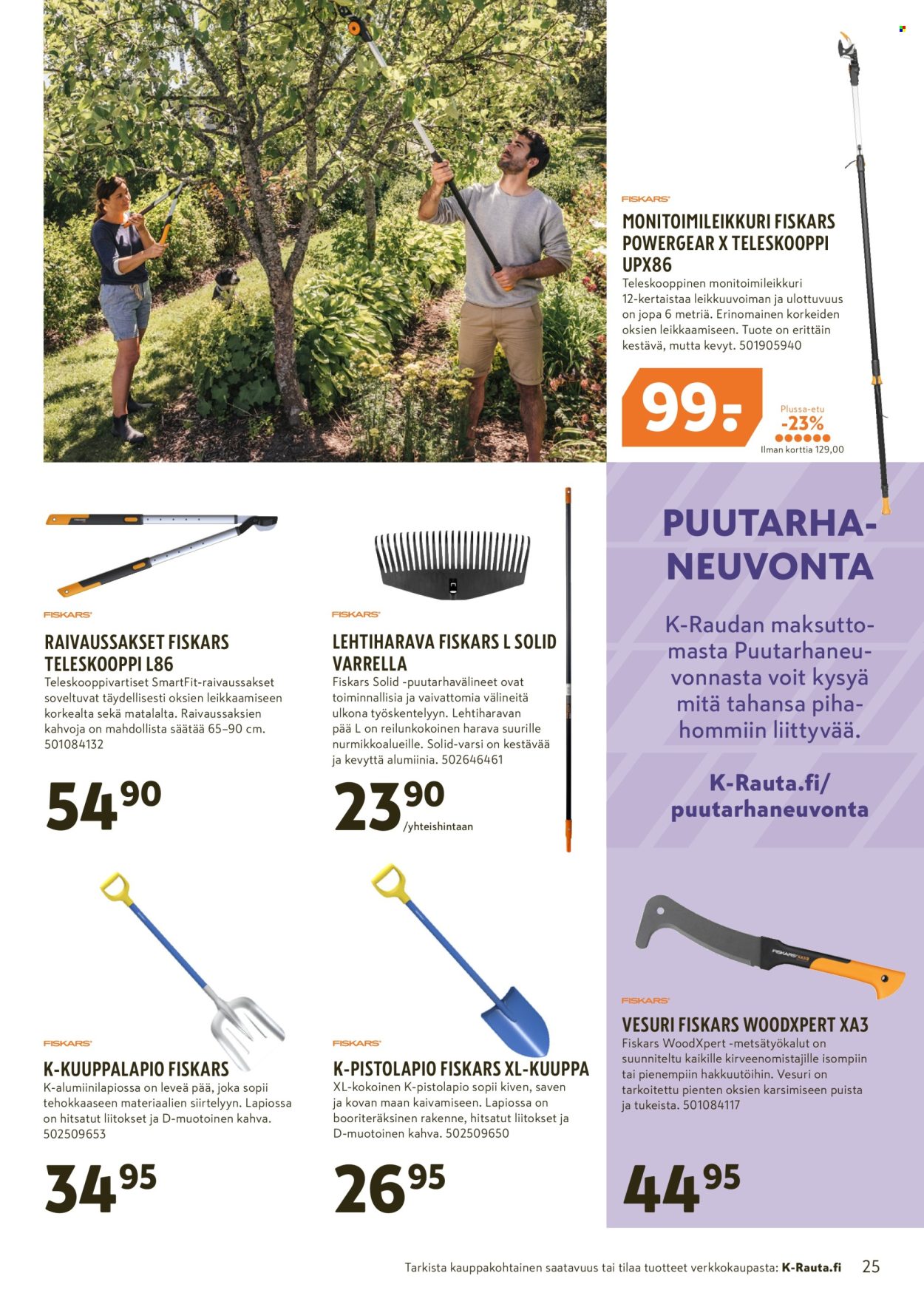 K-Rauta tarjoukset - 15.04.2024 - 30.04.2024. Sivu 25