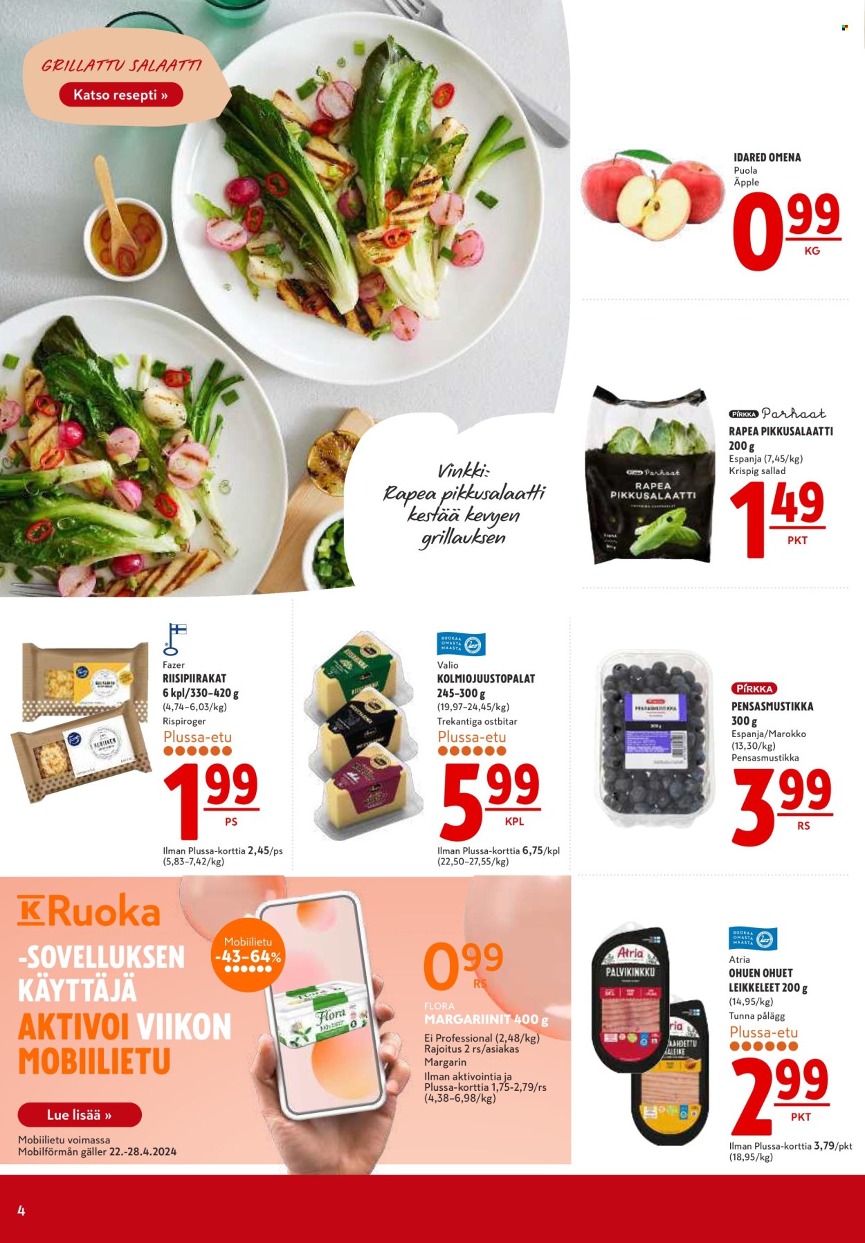 K-citymarket tarjoukset - 22.04.2024 - 28.04.2024. Sivu 4