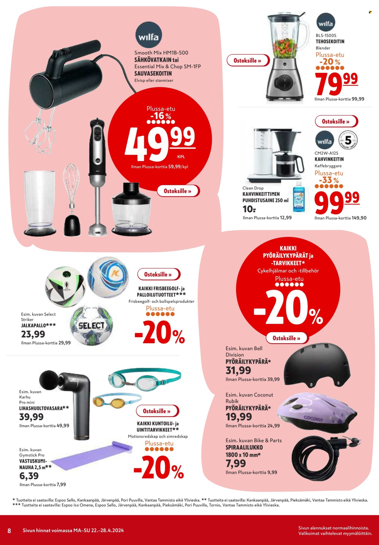 K-citymarket tarjoukset - 22.04.2024 - 28.04.2024. Sivu 8