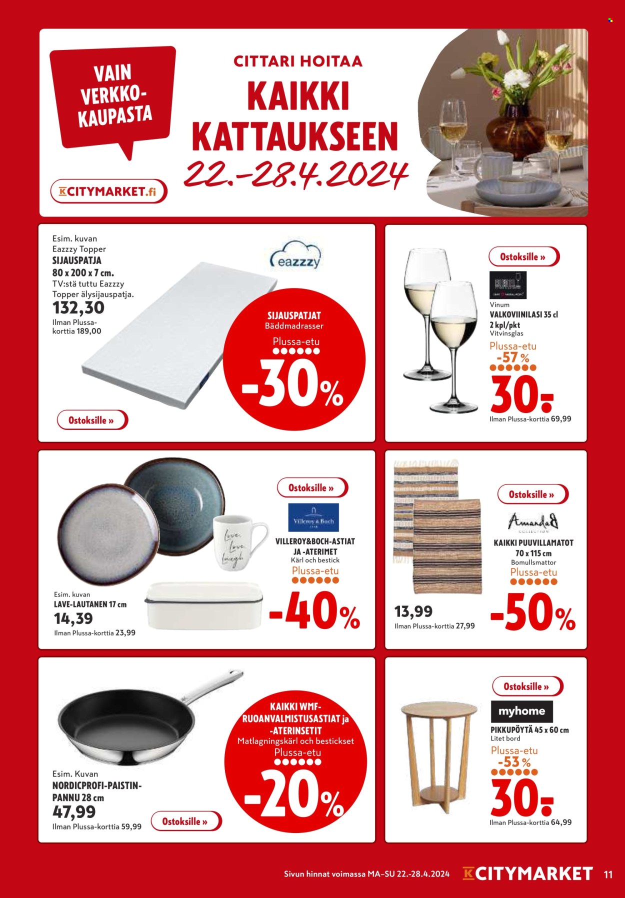 K-citymarket tarjoukset - 22.04.2024 - 28.04.2024. Sivu 11