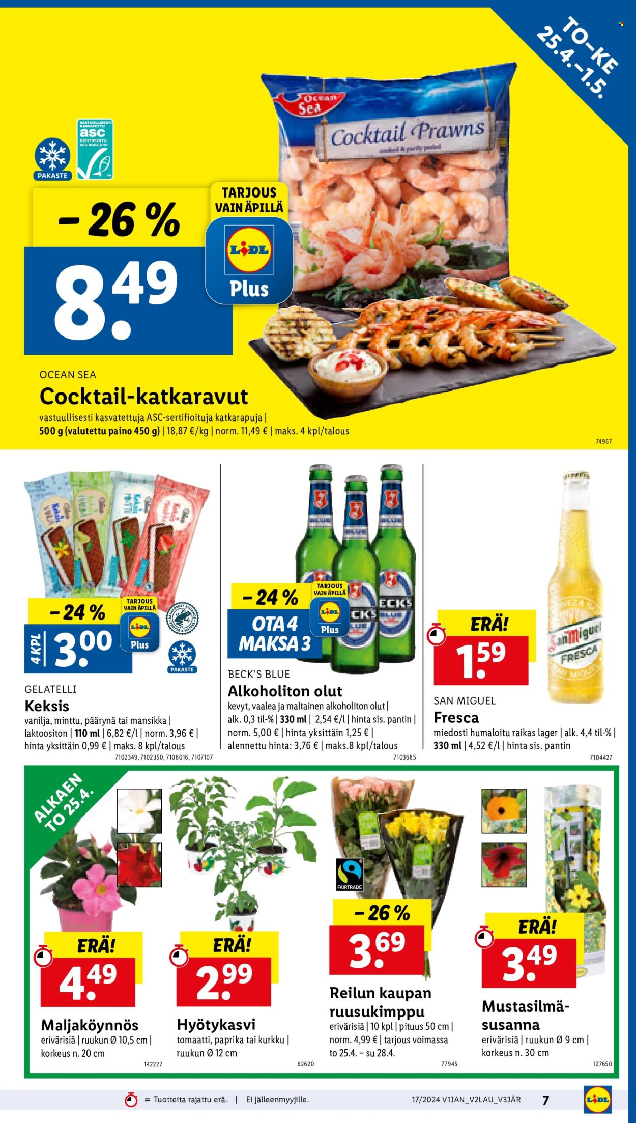 Lidl tarjoukset - 25.04.2024 - 01.05.2024. Sivu 9