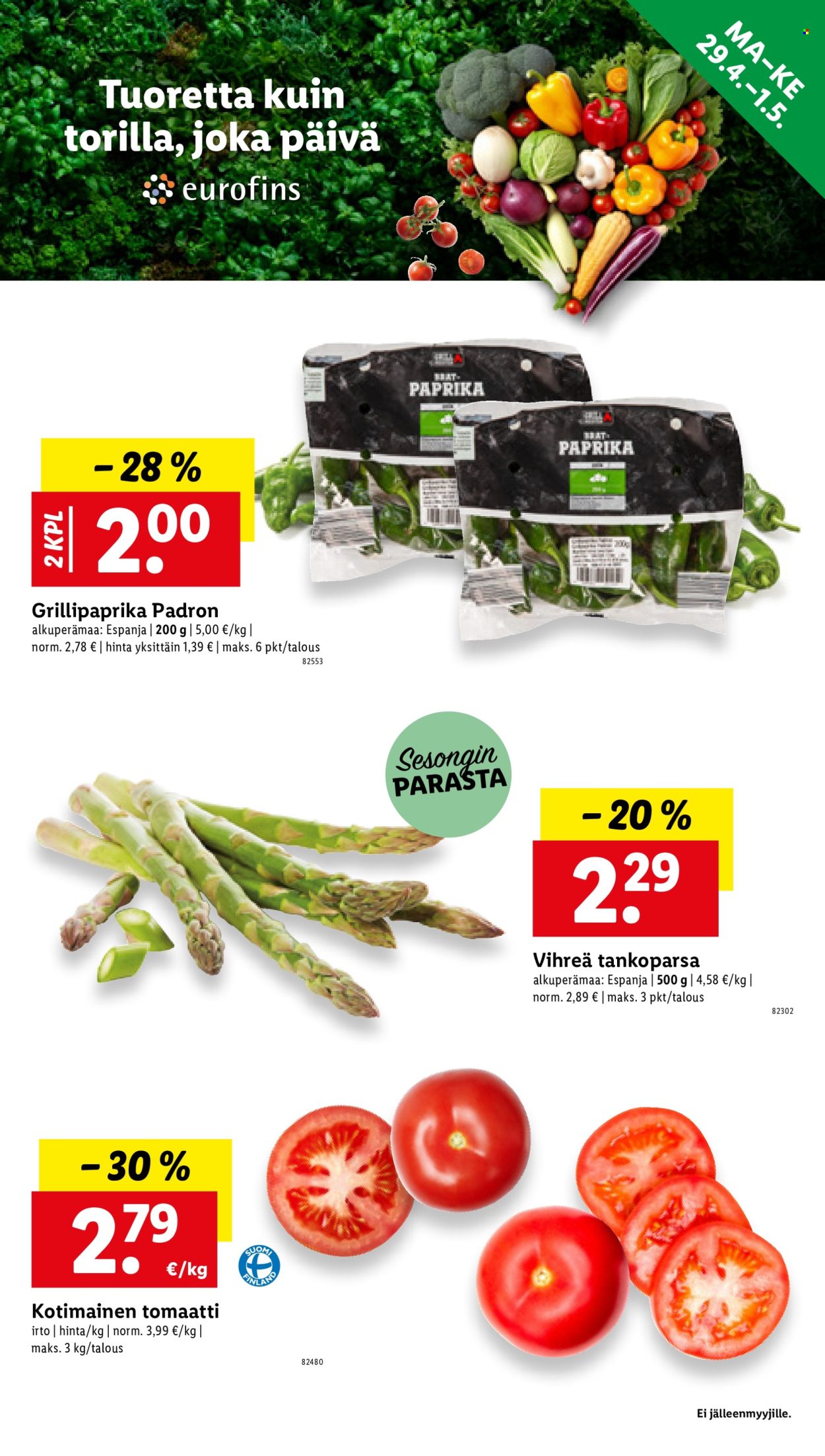 Lidl tarjoukset - 25.04.2024 - 01.05.2024. Sivu 25