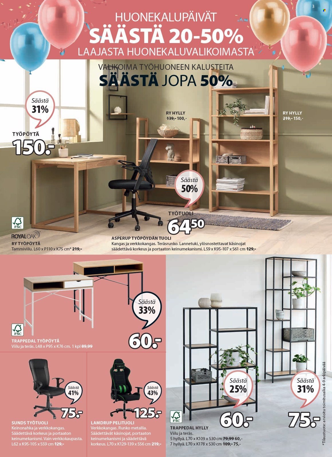 JYSK tarjoukset - 22.04.2024 - 12.05.2024. Sivu 4