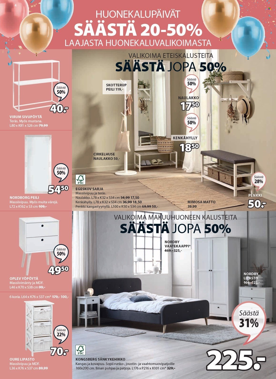 JYSK tarjoukset - 22.04.2024 - 12.05.2024. Sivu 5