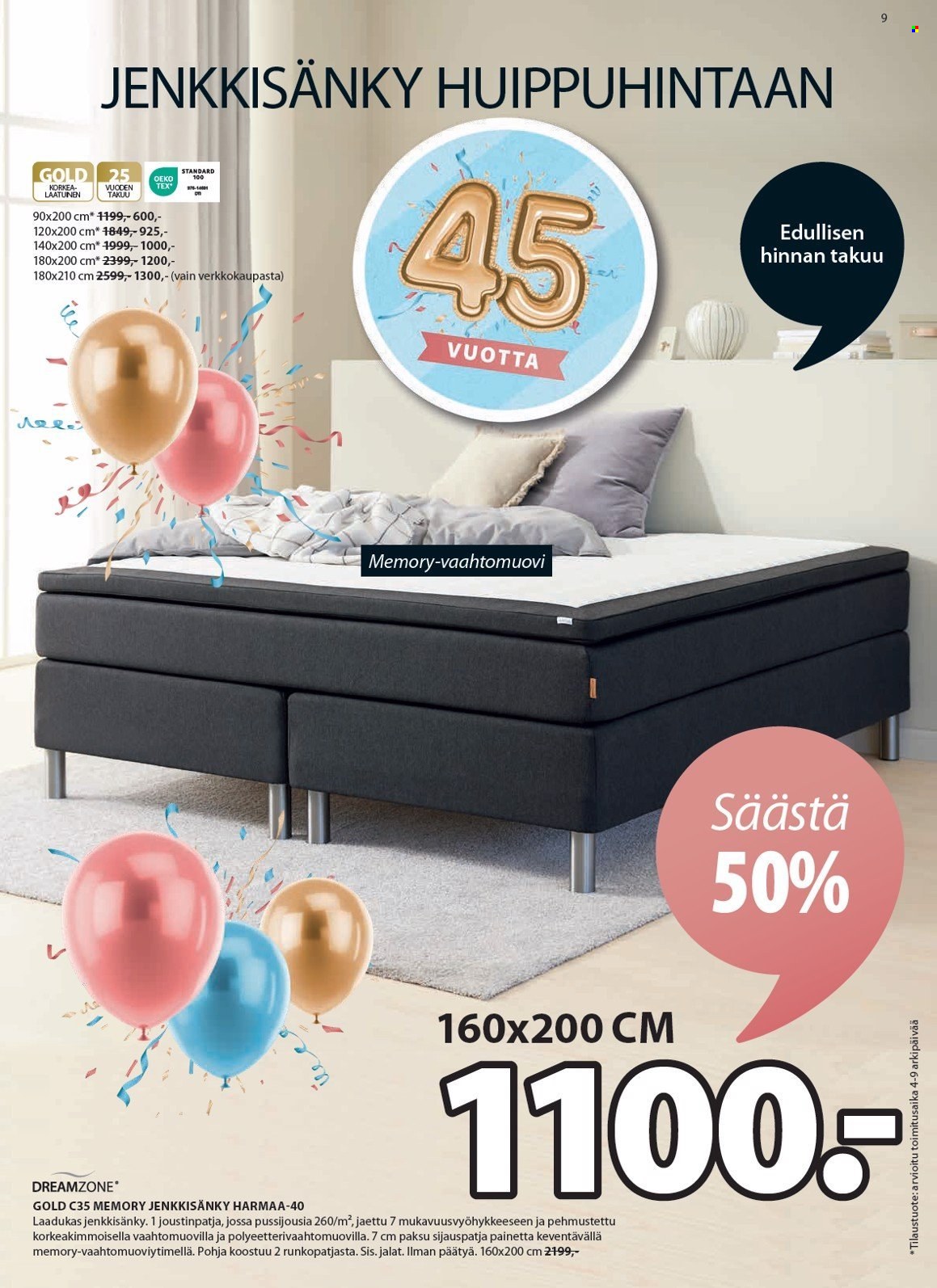JYSK tarjoukset - 22.04.2024 - 12.05.2024. Sivu 10